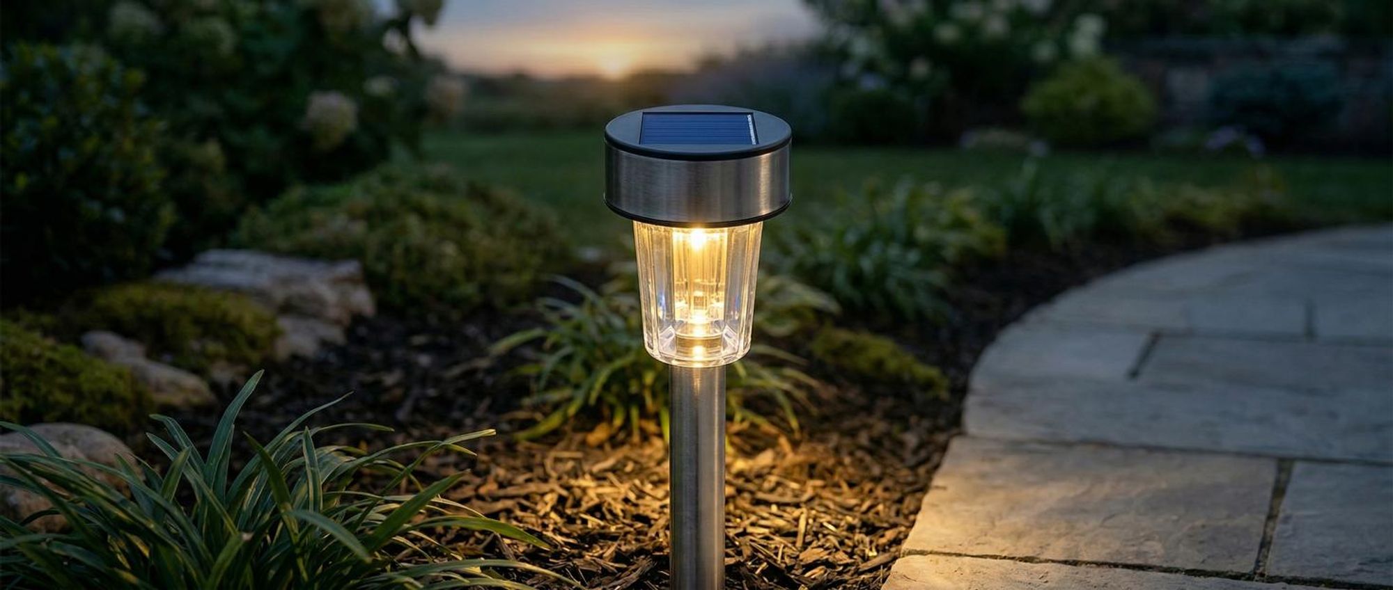 tectake® 24-er Set LED-Solarlampen 4,7 x 37 cm