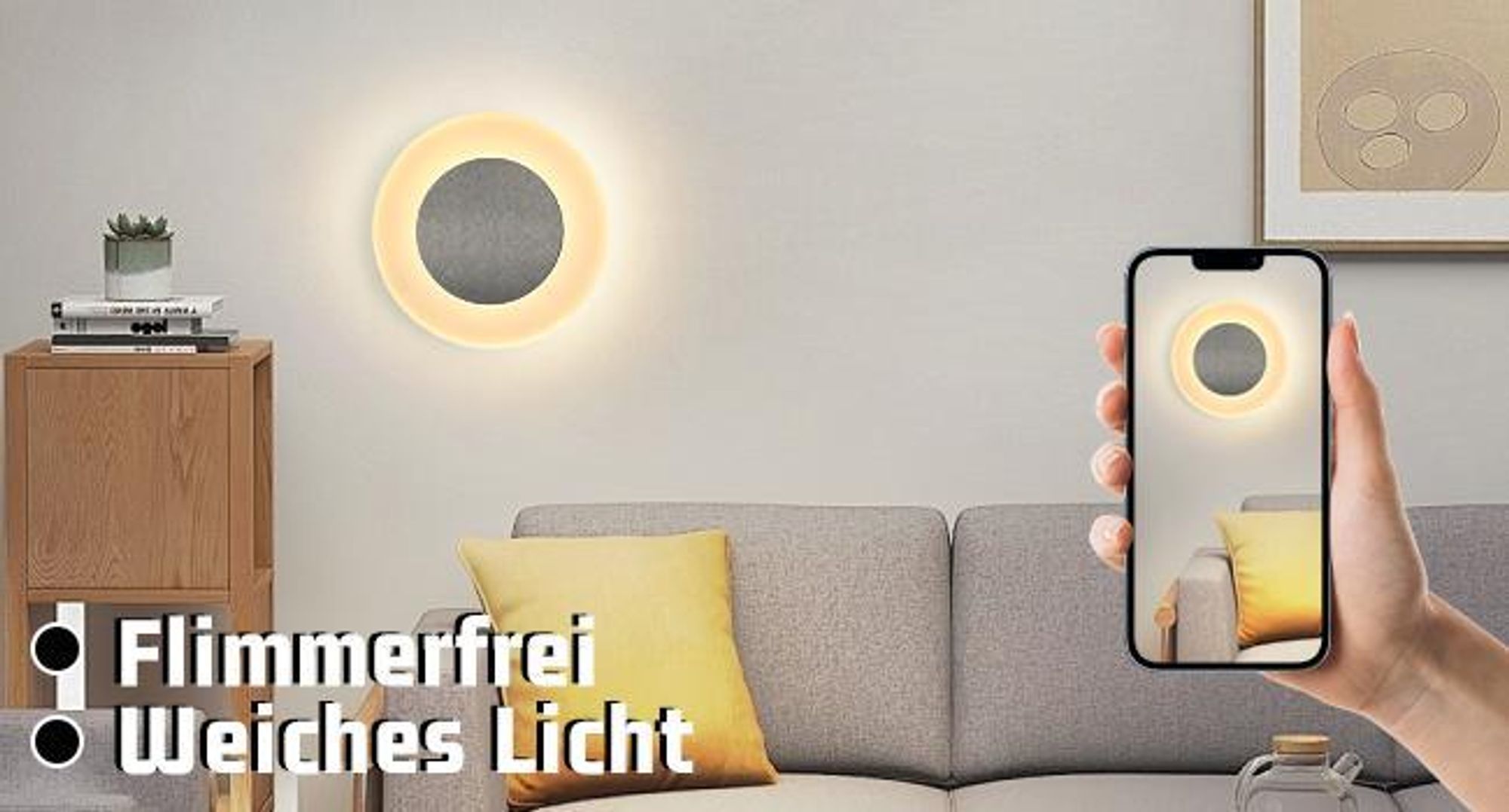 ZMH LED nástenné svetlo vnútorné nástenné svietidlo nástenné osvetlenie chodba spálňa moderné schodisko okrúhle 3000K teplá biela 16cm 6,9W pre obývaciu izbu štúdia