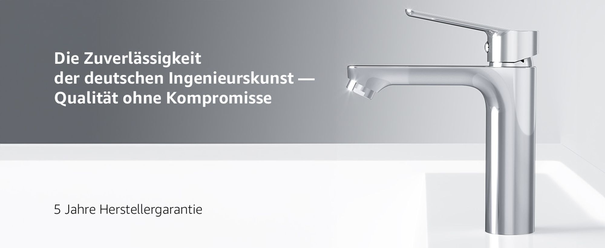 Einhebel Badarmatur Chrom - Wassersparende Mischbatterie Für Badezimmer