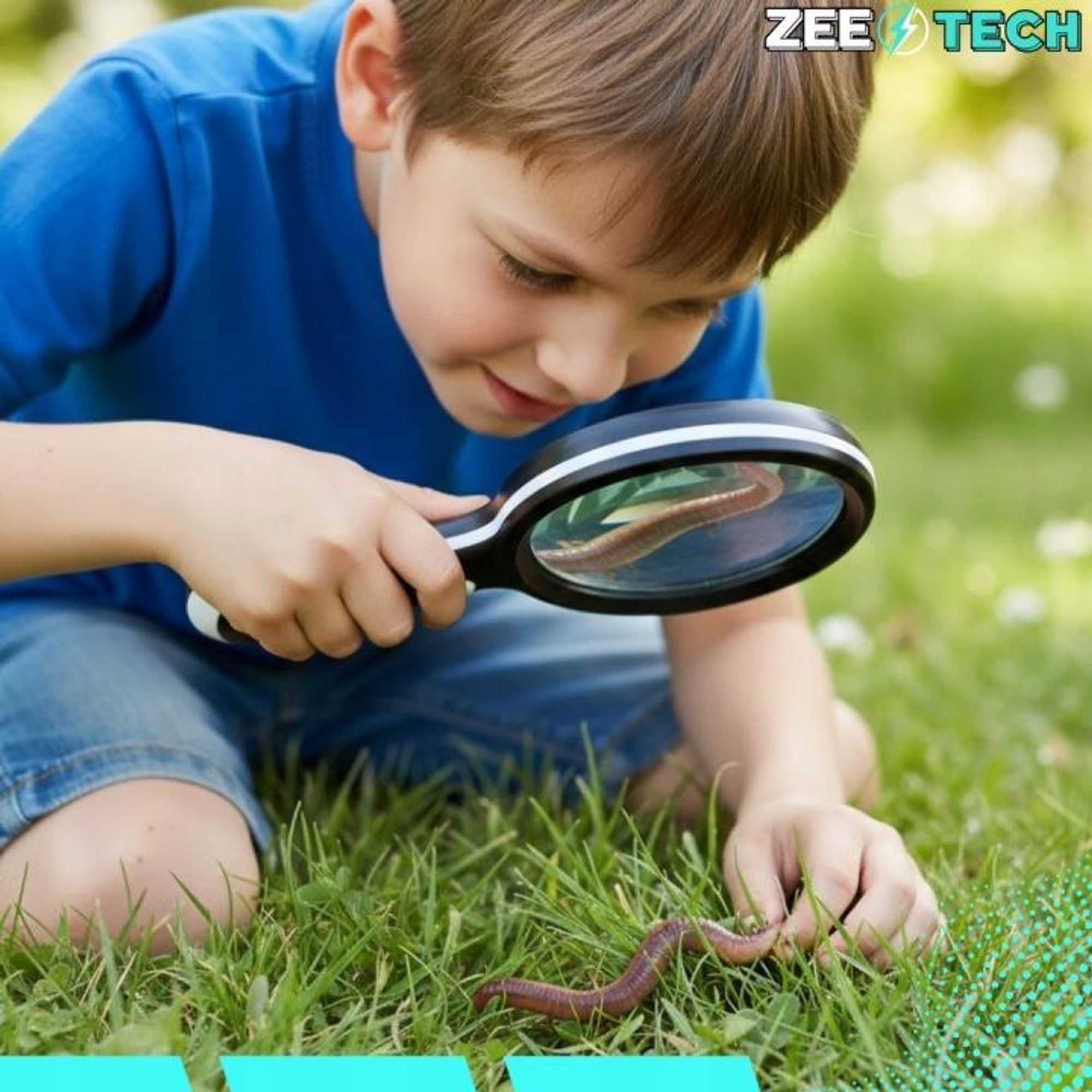 Lupe 10x mit LED-Beleuchtung 18 Dioden GROßES Glas zum Lesen