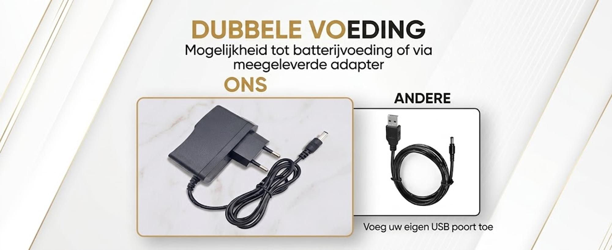 Olvy horlogewinder voor 2 horloges, met een extreem stille motor, zwarte lakafwerking met LED-verlichting, horlogewinder