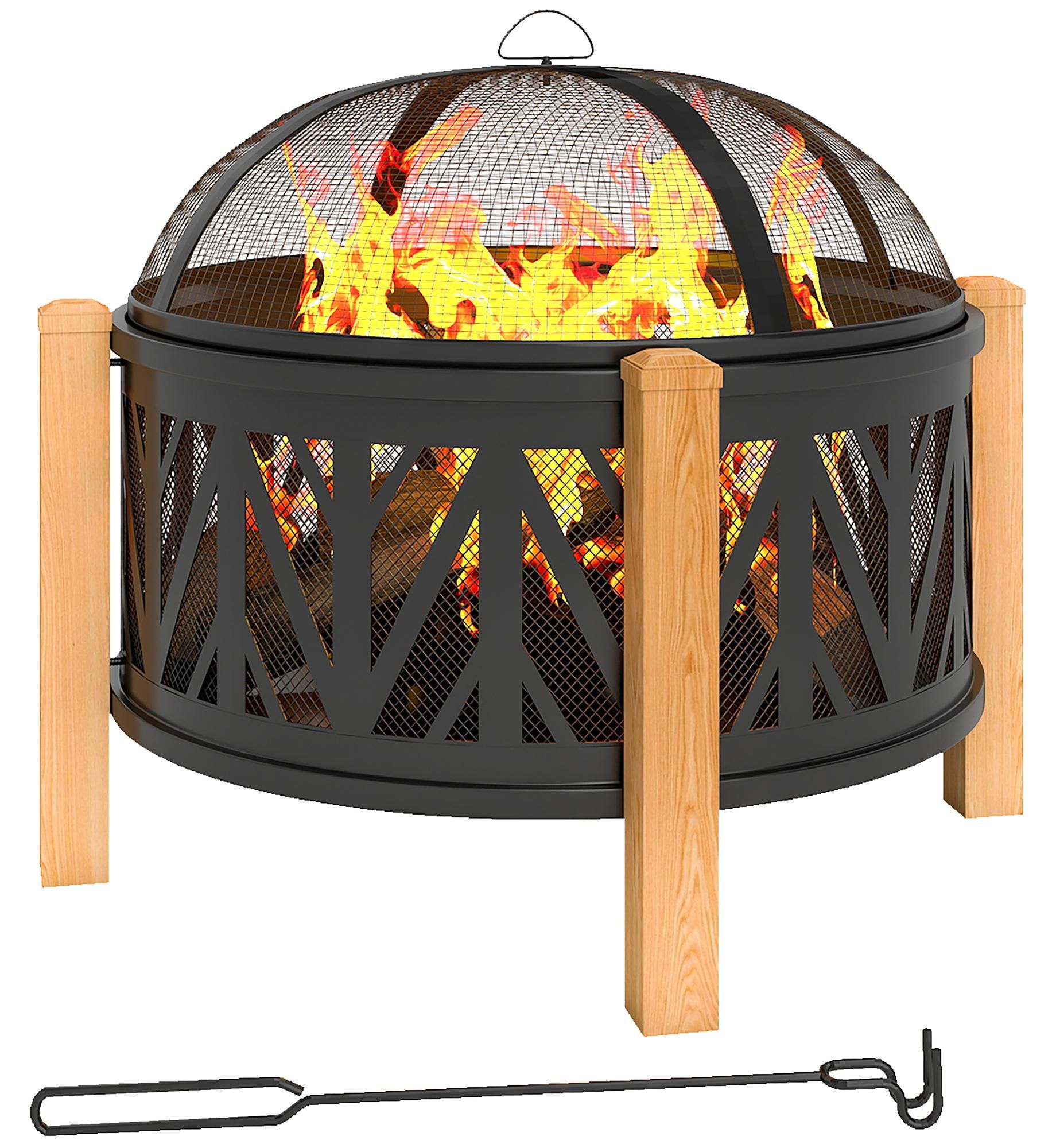 Feuerstelle Grillrost Außenbereich 75
