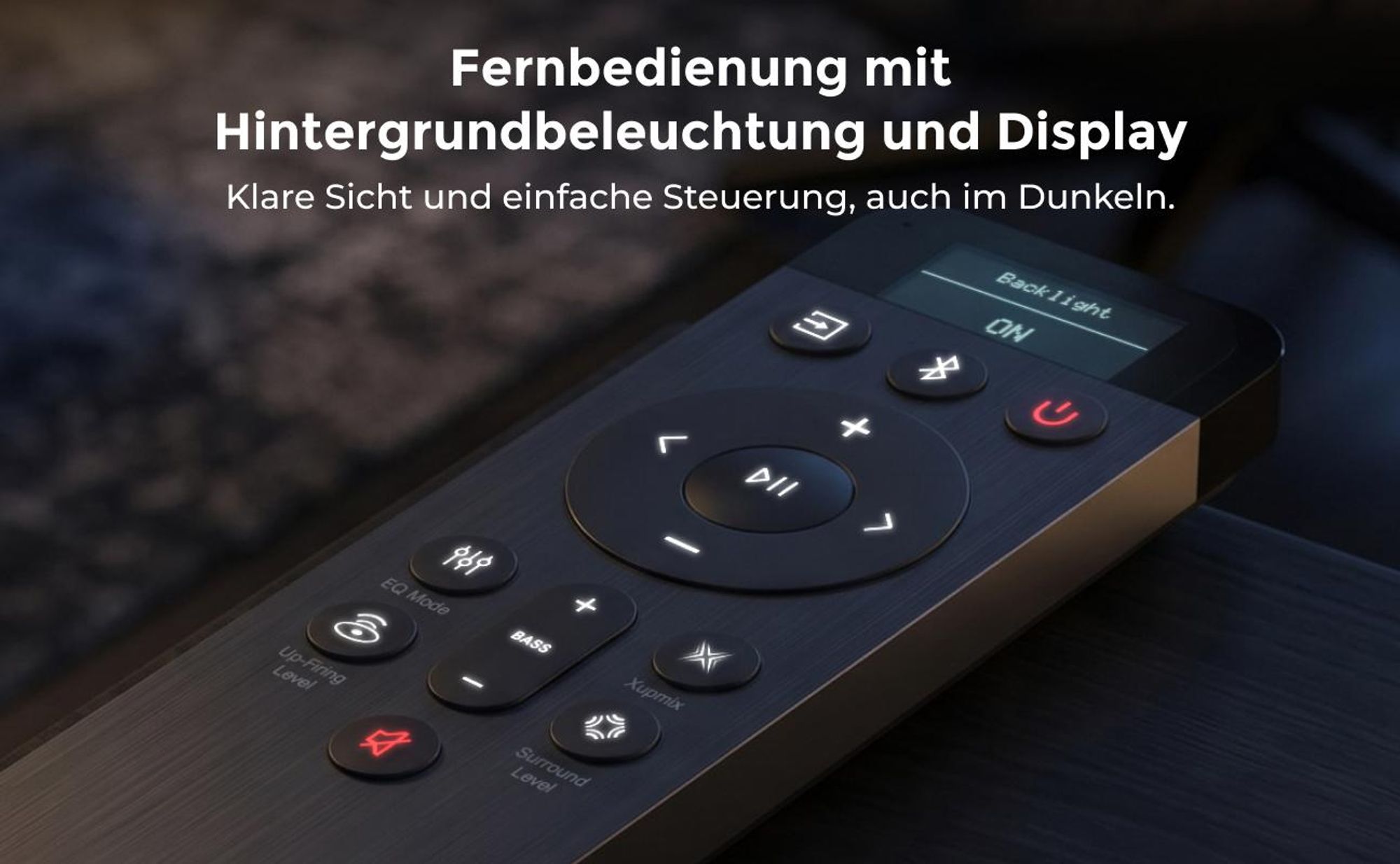 ULTIMEA Skywave X100 9.1.6 Soundbar mit 10'' Subwoofer, Dolby Atmos, DTS:X, 1500 W, Surround Sound System für Heimkino und TV, 8K HDR-Passthrough