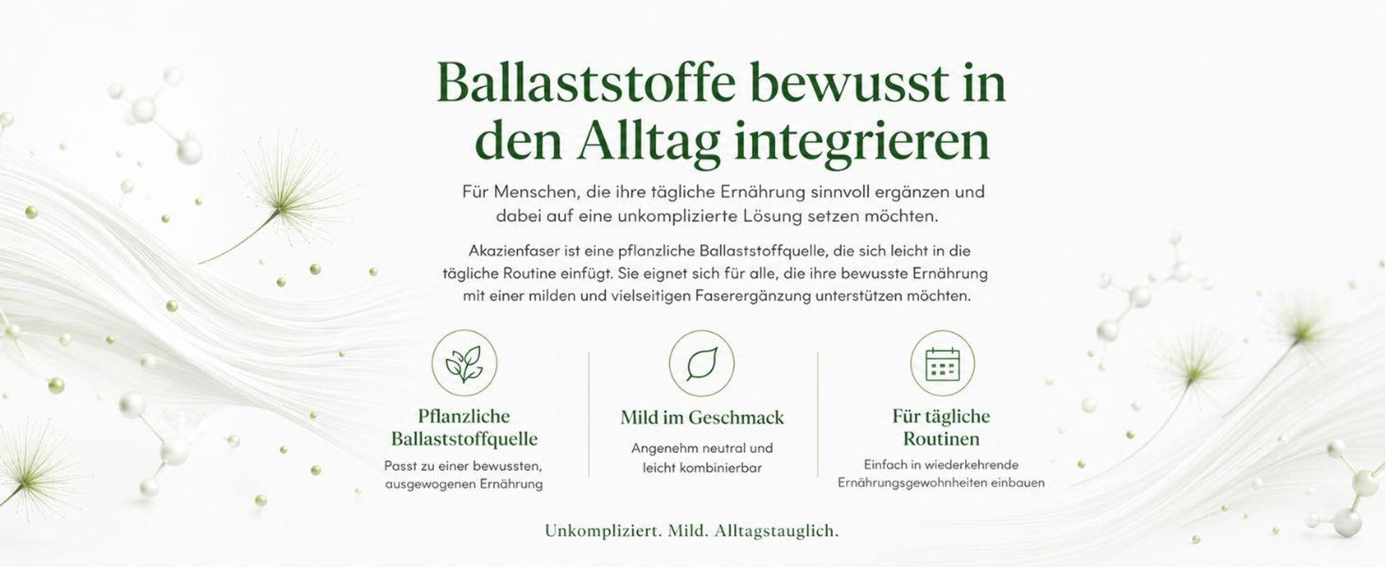 Akazienfaser 500 g Ballaststoff 90% Pulver