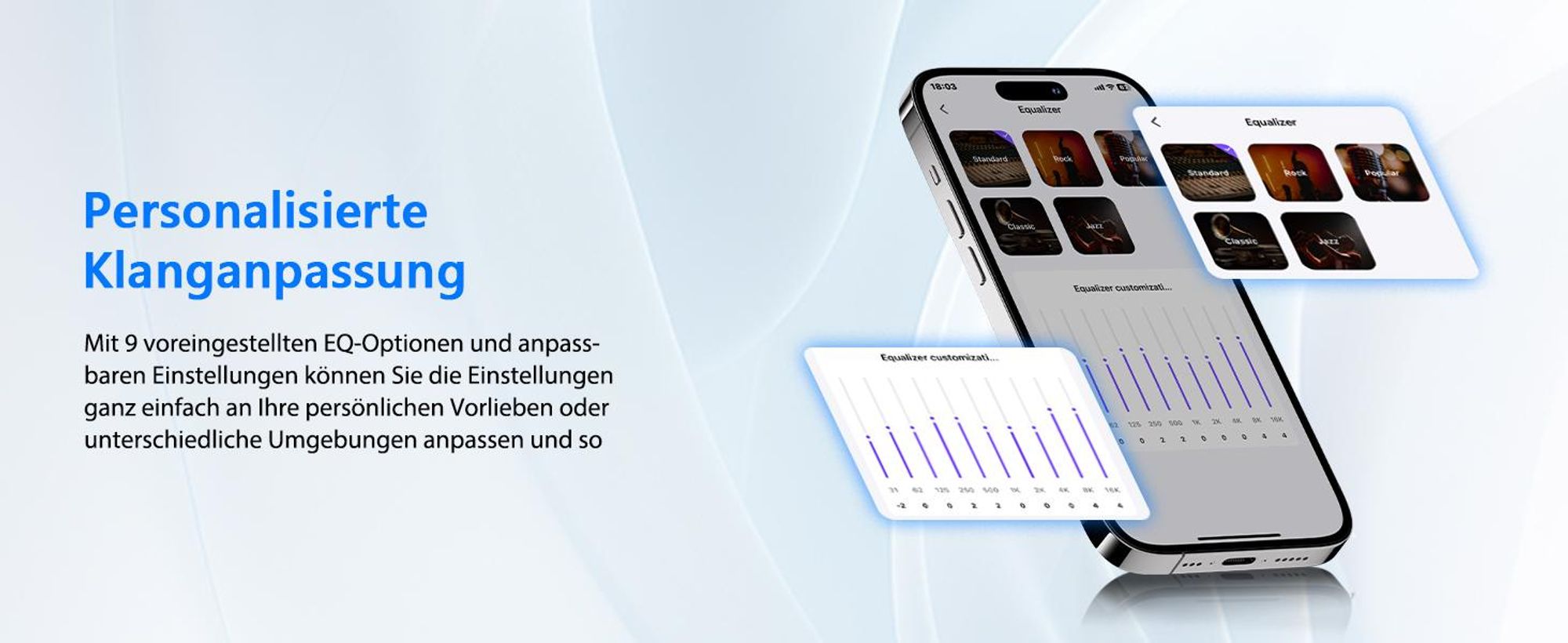 AI Übersetzer Kopfhörer, Ohrhörer mit KI-Echtzeit-Übersetzung, Bluetooth Kopfhörer, Übersetzungskopfhörer, 150 Sprachen, HiFi-Sound