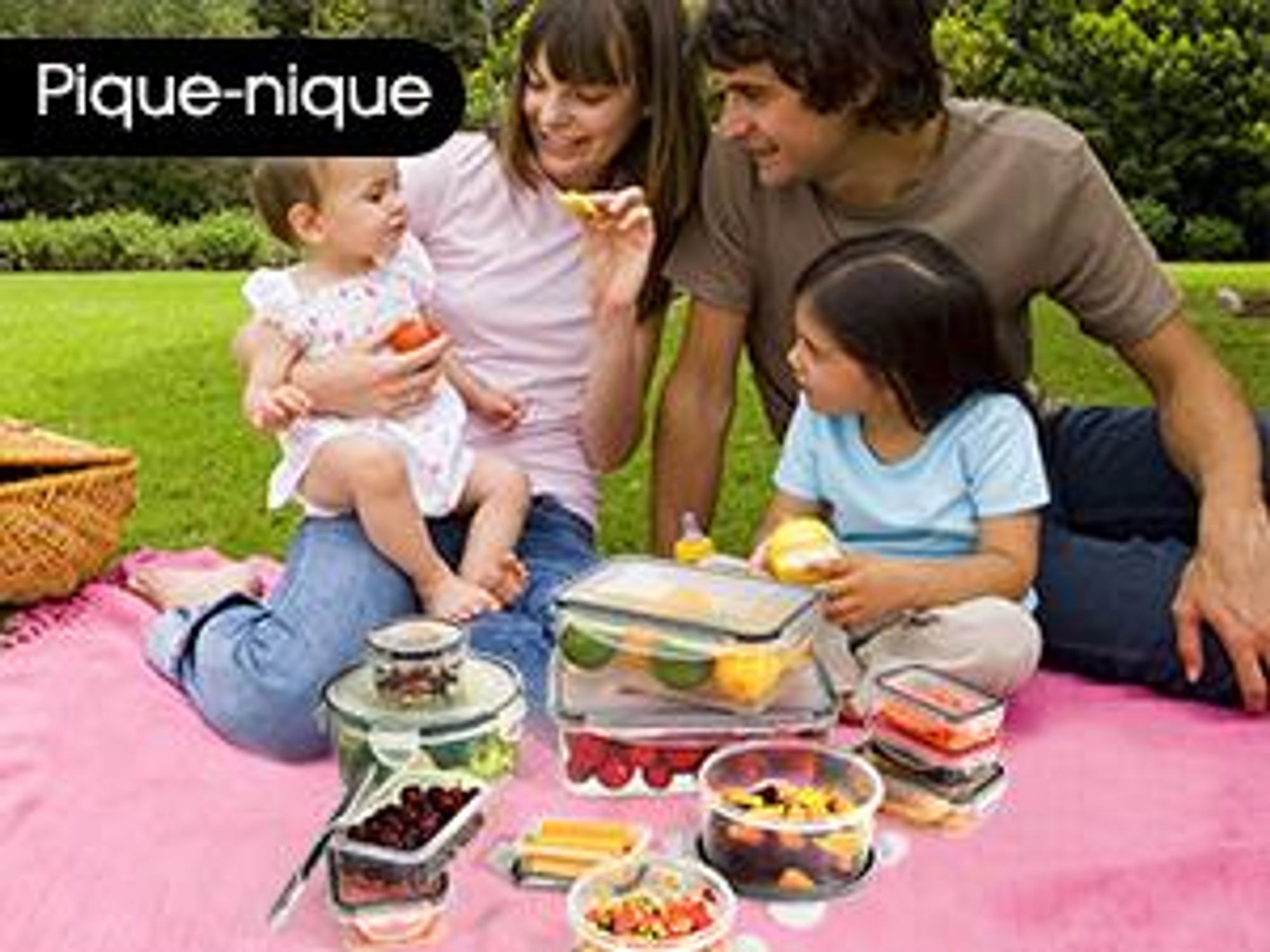 Lot YASHE de 19 boîtes alimentaires, 38 pièces, 9,66 L