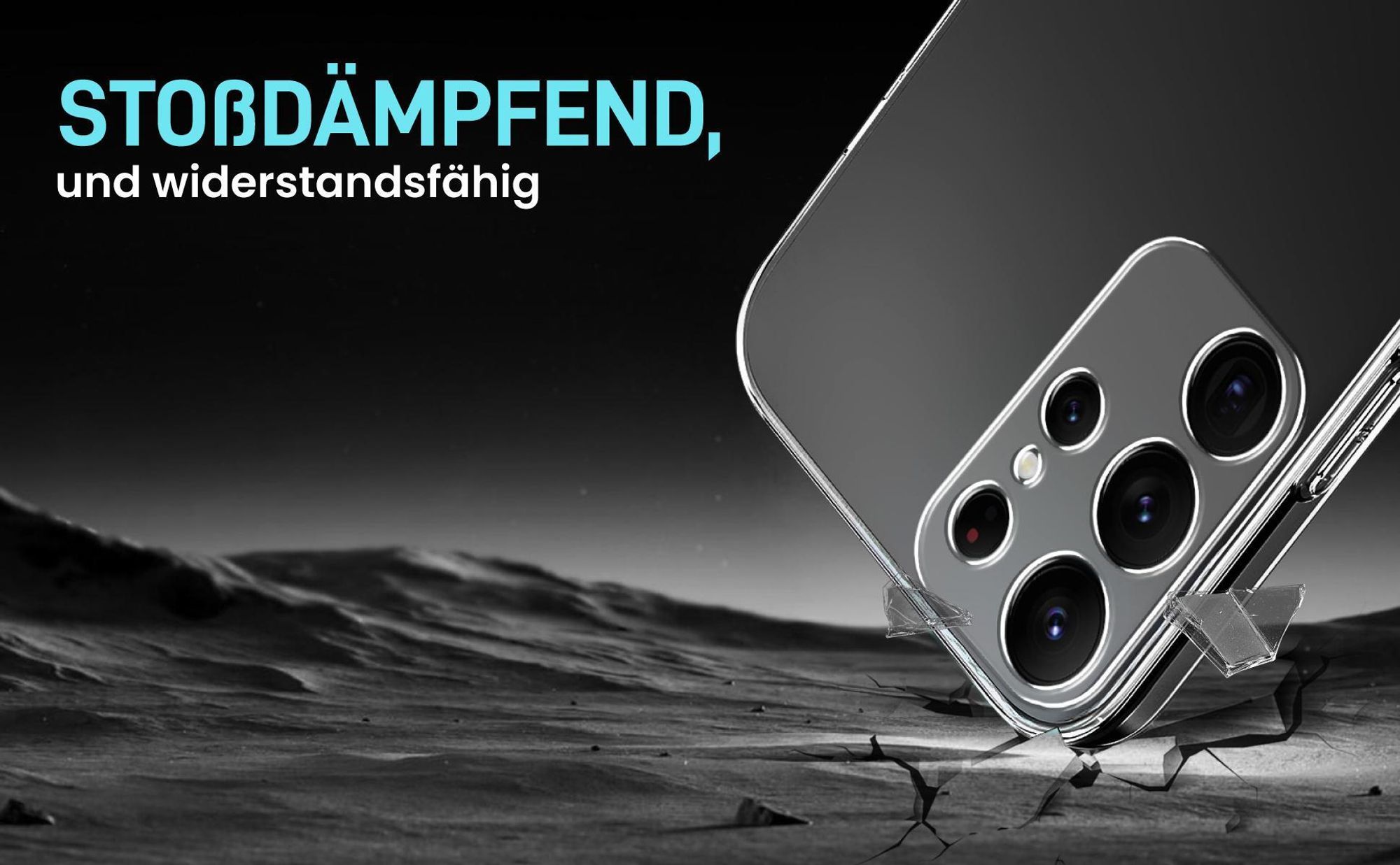 Backcover für Samsung Galaxy S25 Ultra - unterstützt kabelloses Laden auch mit Hülle