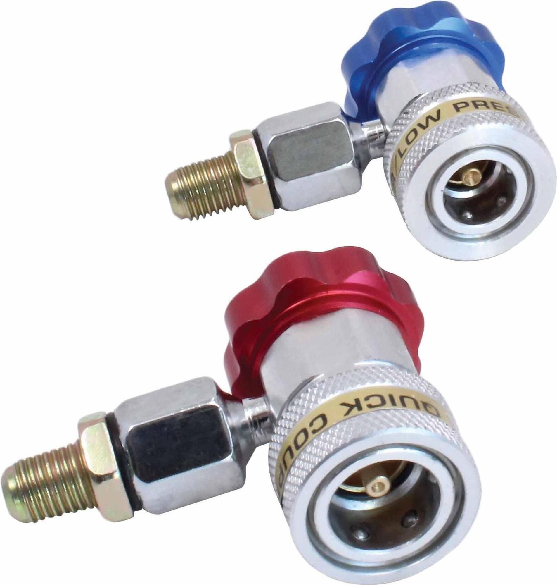 SATRA | Adaptér klimatizace do auta, 90° PRO R134, adaptér rychlospojky klimatizace