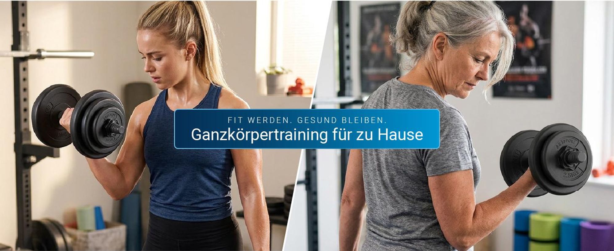ArtSport 2er Hantelset 20kg - Kurzhantel Set mit 2 Kurzhanteln - 12 Gewichte