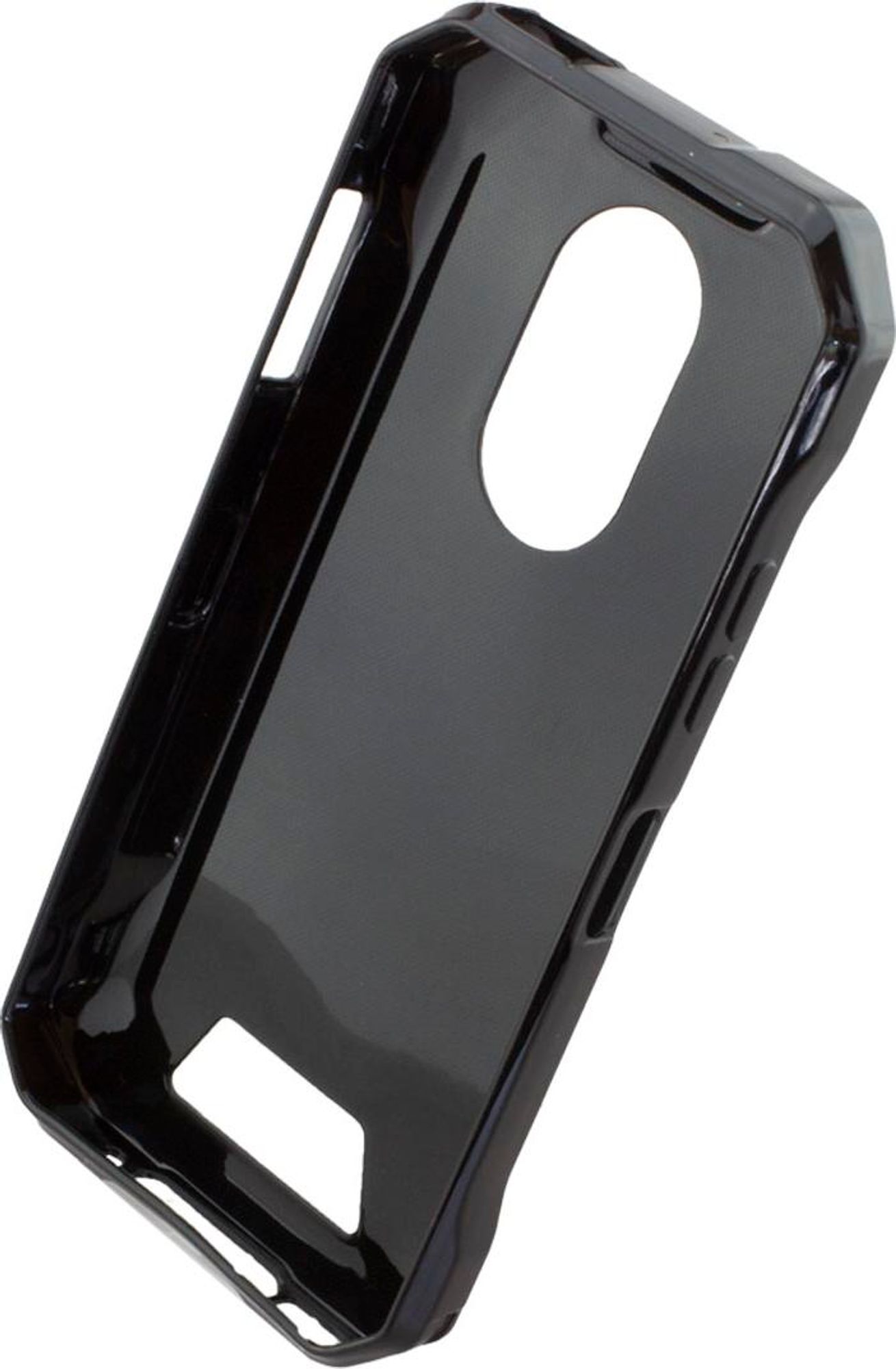 caseroxx Schutz-Hülle TPU-Hülle kompatibel mit Doogee S61 / S61 Pro, Gummi Handy Tasche schwarz Bild 3
