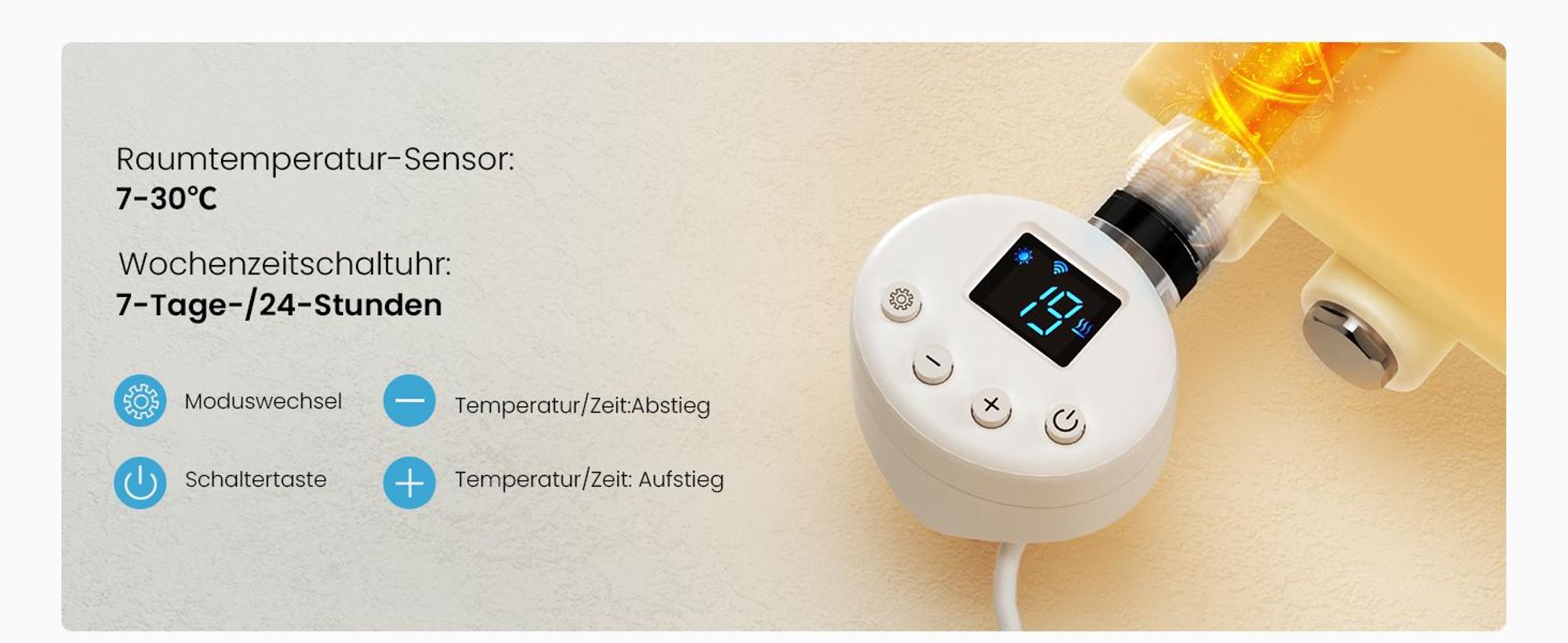 Heilmetz WLAN Elektrischer Handtuchheizkörper 90x50cm Weiß, 400W Badheizkörper Flachrohr, Smart Heizkörper Handtuchtrockner mit App & Timer