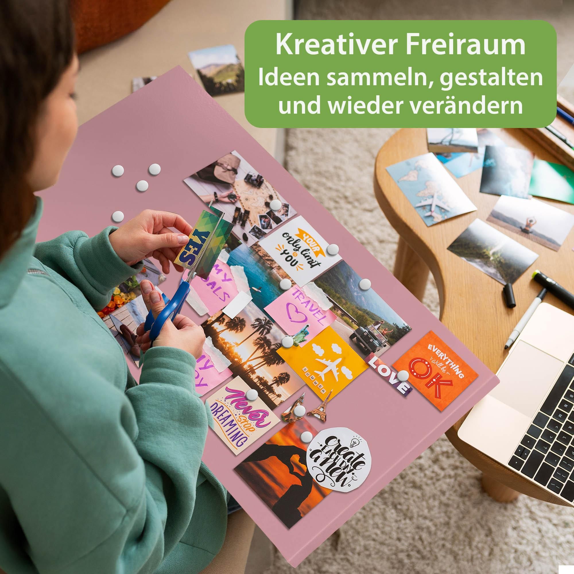 Magnettafel für kreative Ideen