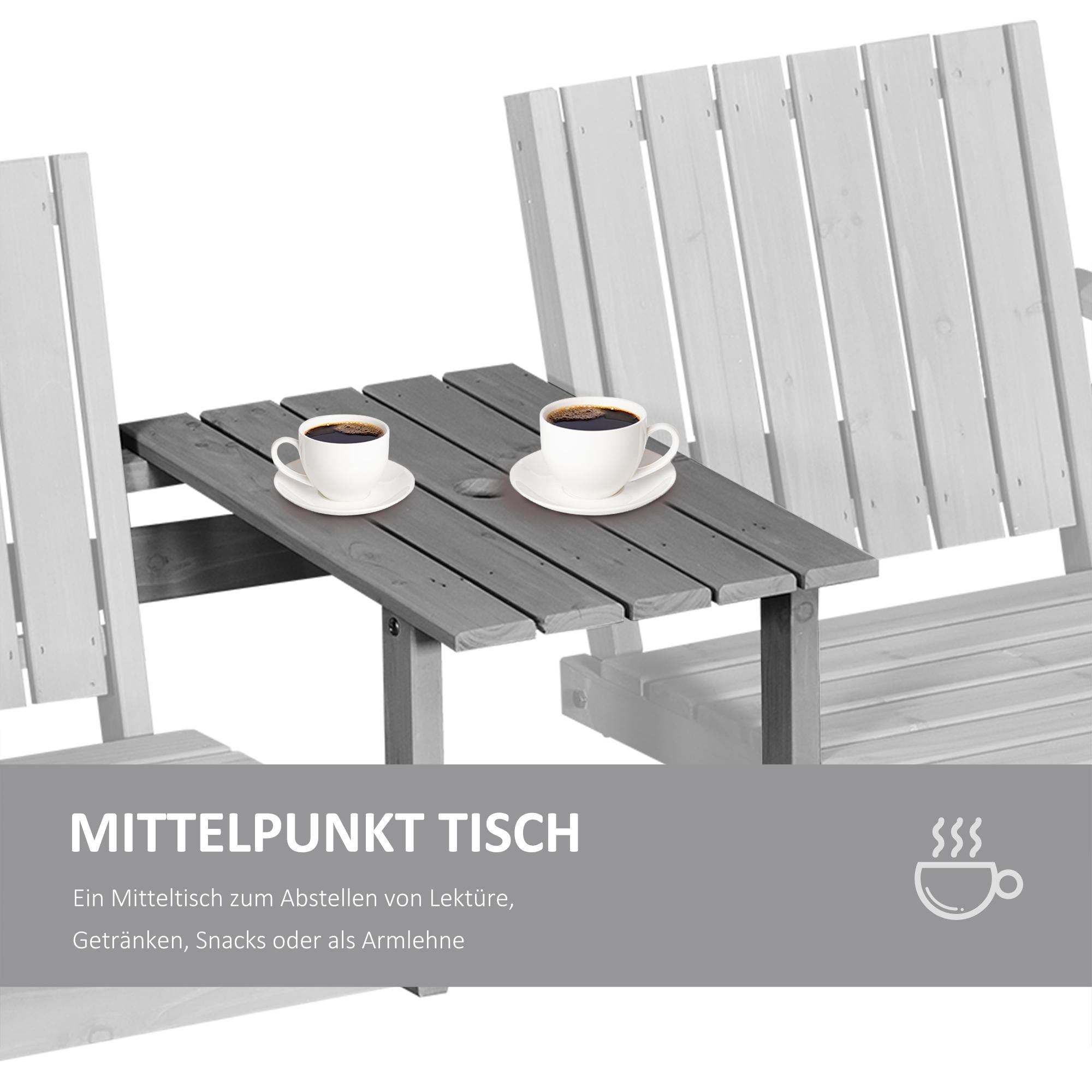 Garten Terrasse Sitzbank