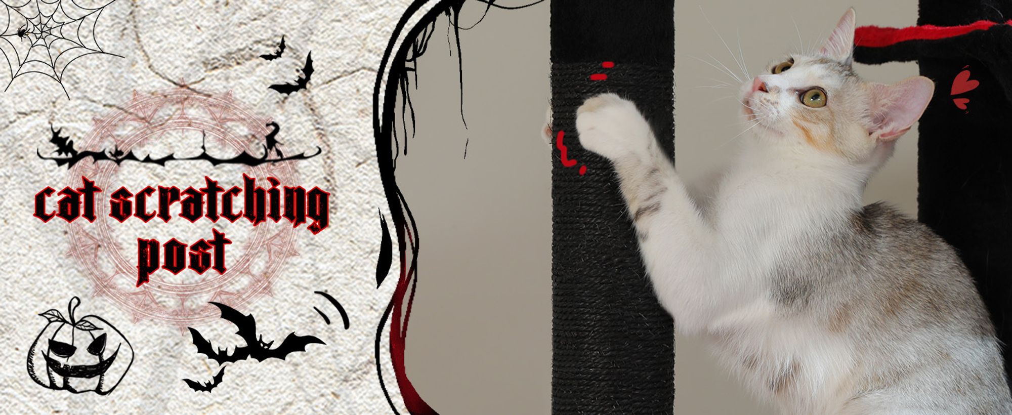PAWZ Road Hoch Katzenbaum Schwarz, Deckenhoher Katzenbaumturm verstellbar
