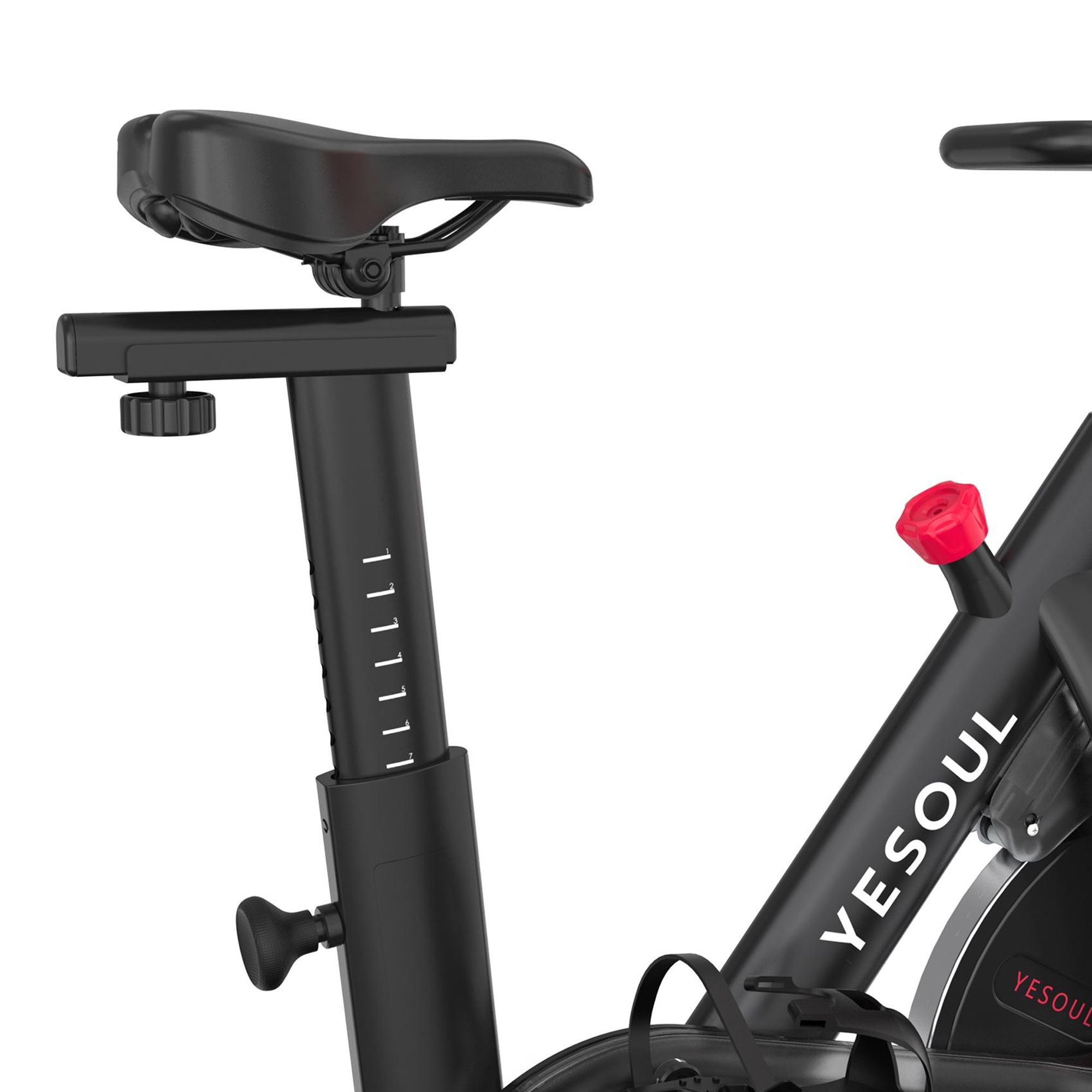 YESOUL G1M Plus – cyclette smart da casa, resistenza magnetica silenziosa, seduta comoda, bici fitness con schermo 21,5" FHD