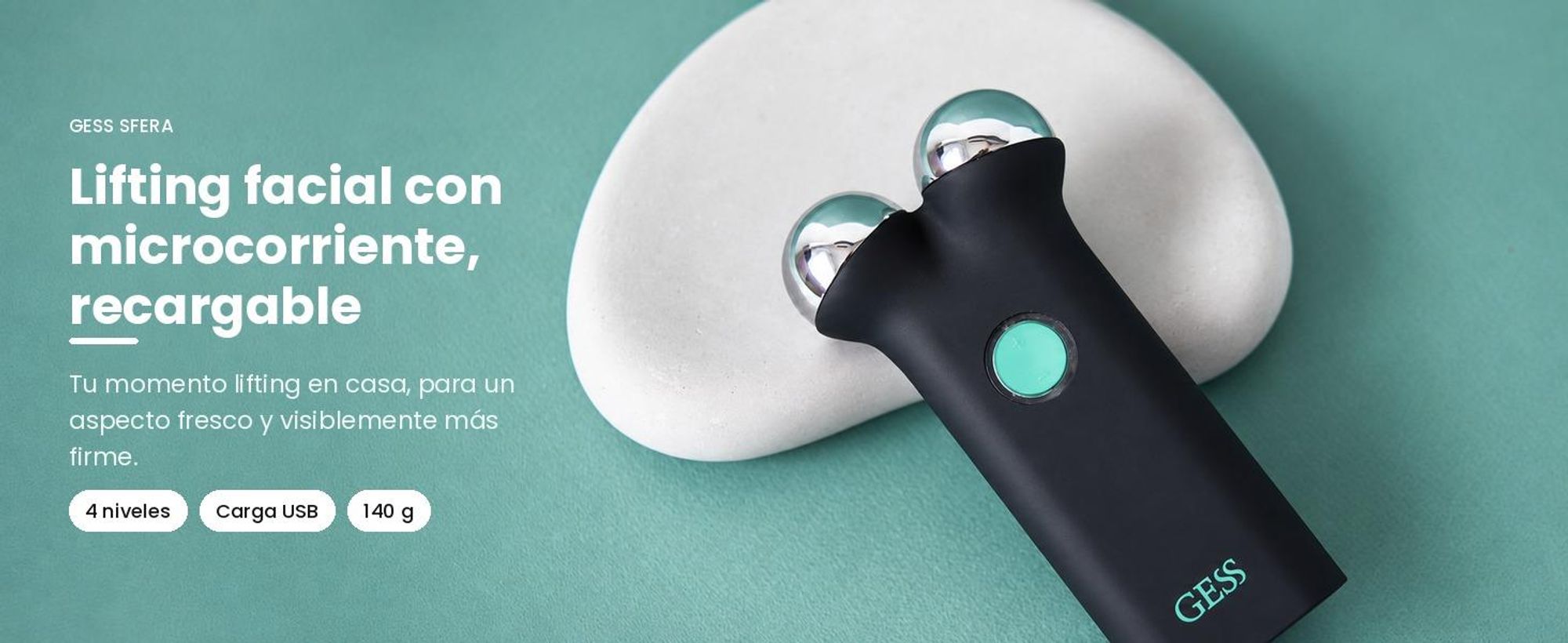 GESS Sfera aparato de microcorrientes recargable