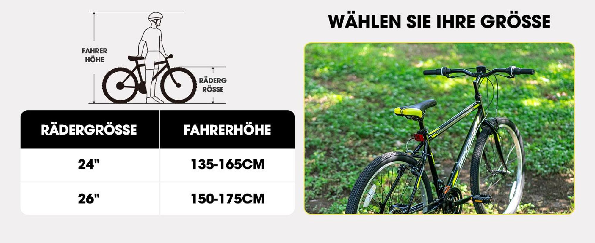 HILAND 24 Zoll Mountainbike für Männer Frauen, 21 Gänge High-Kohlenstoffstahlrahmen, Sport Radfahren MTB Fahrrad für Erwachsene Jugend, Weiß