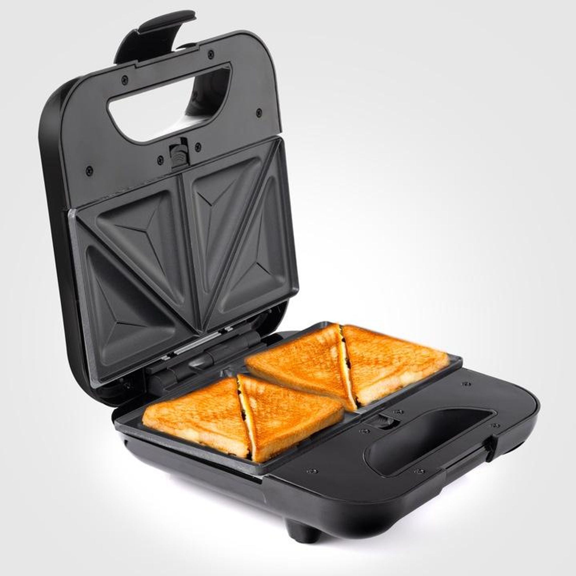 Opiekacz do kanapek Toster LEHMANN TOAST Sandwich Grill Gofrownica Panini 3w1 mocny 1200