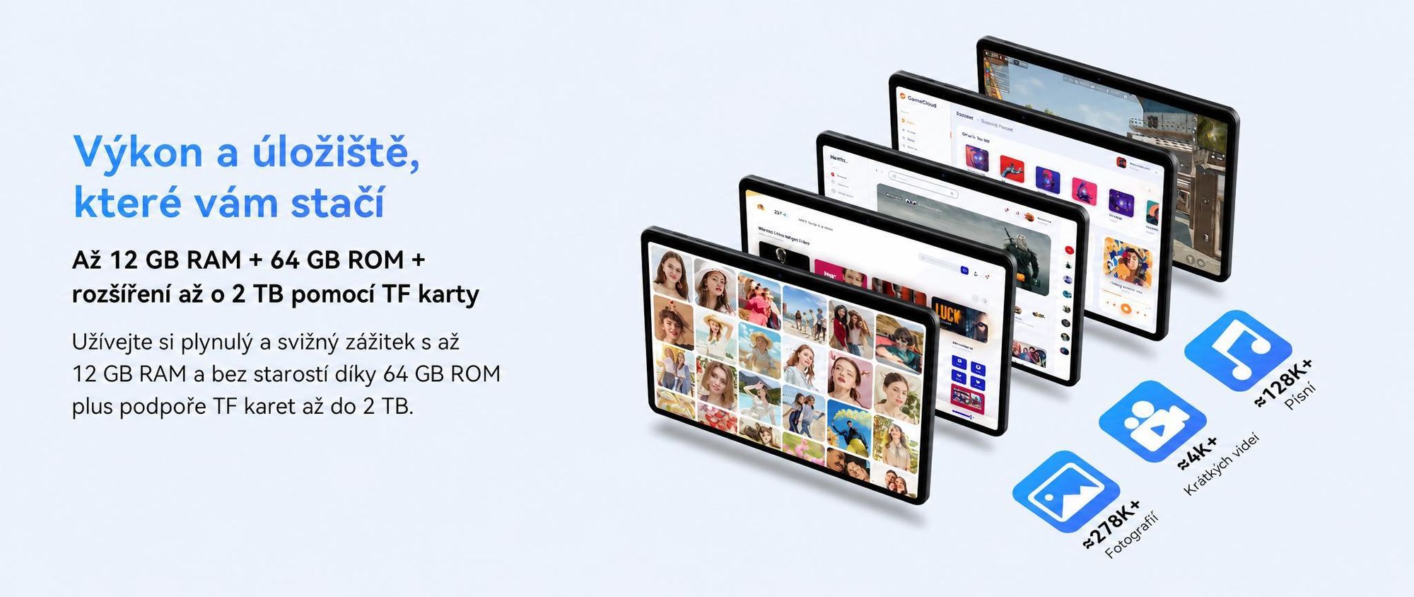 TABWEE T80 Tablet 10.5 Zoll,Android 16, 64GB ROM, 1280 x 800 pixel, 6000mAh Akku, 5MP Kamera, 5G WiFi, Bluetooth,Gemini AI Tablet