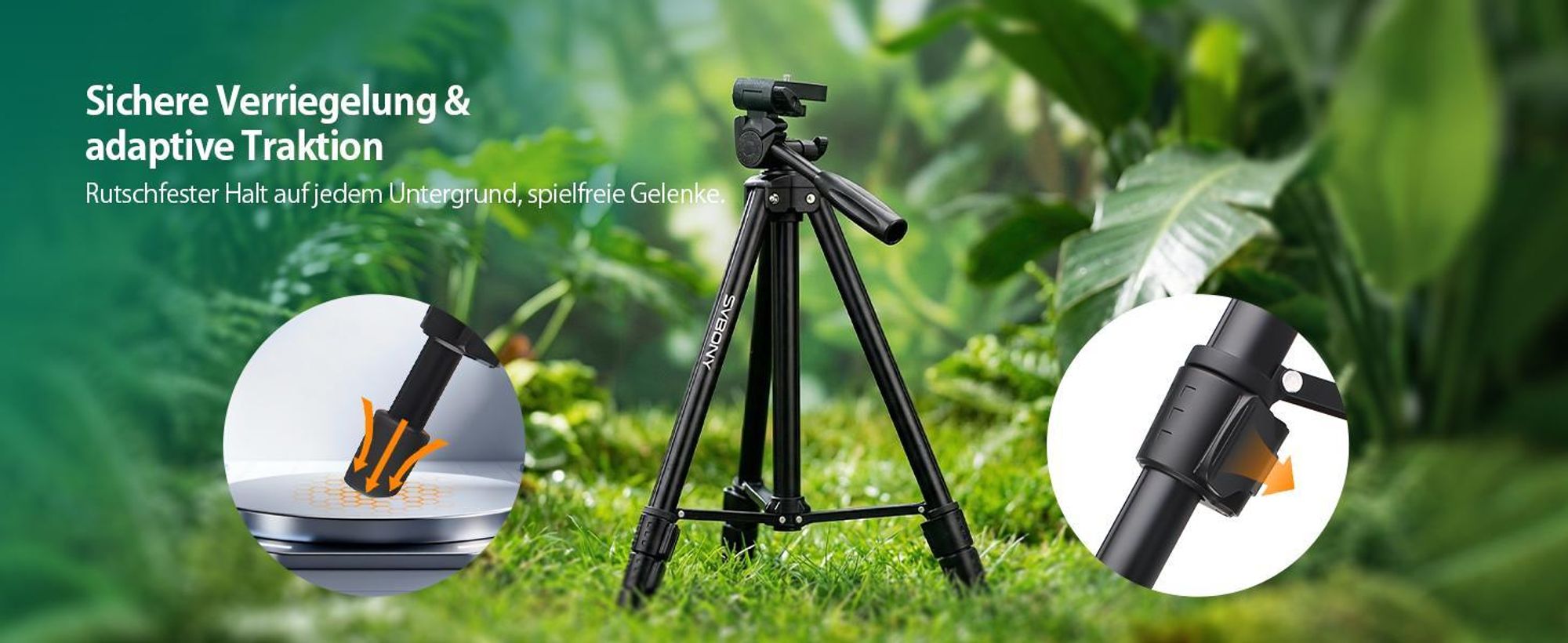 Svbony SV28 25-75x100mm Spektiv, mit Kamerastativ und Handy Adapter, H-K9L Porro Prisma FMC, für Schießsportarten, Vogelbeobachtung, Wildtiere
