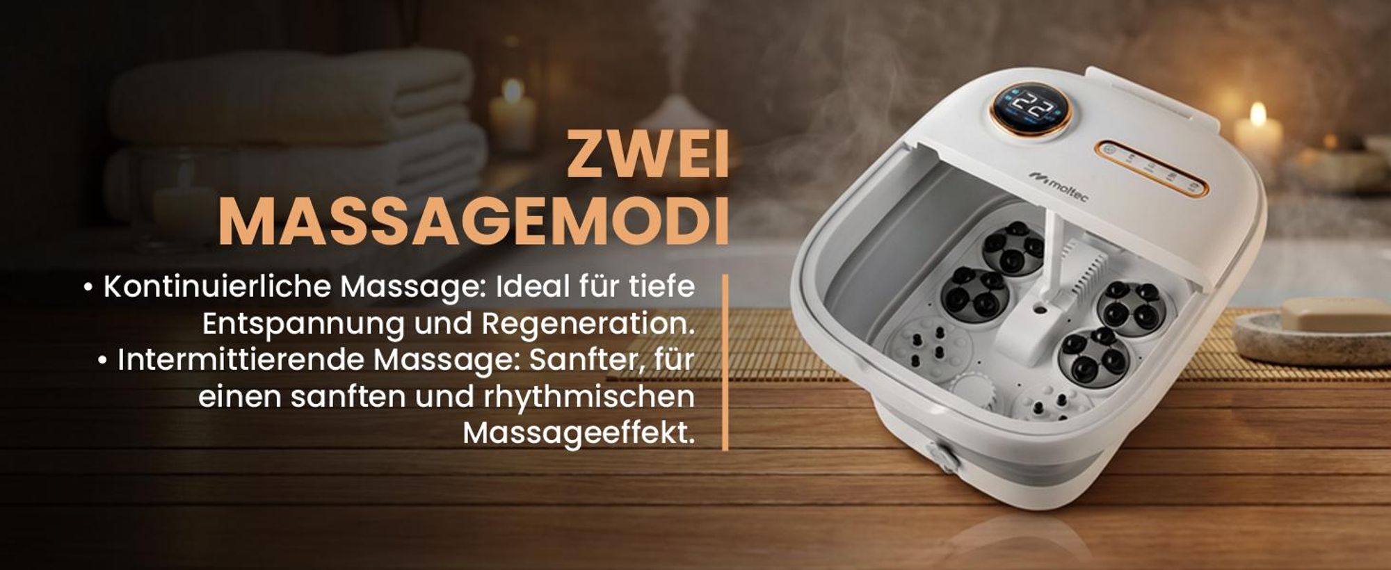 Fußmassagegerät Wasser Fußsprudelbad Hydromassagegerät