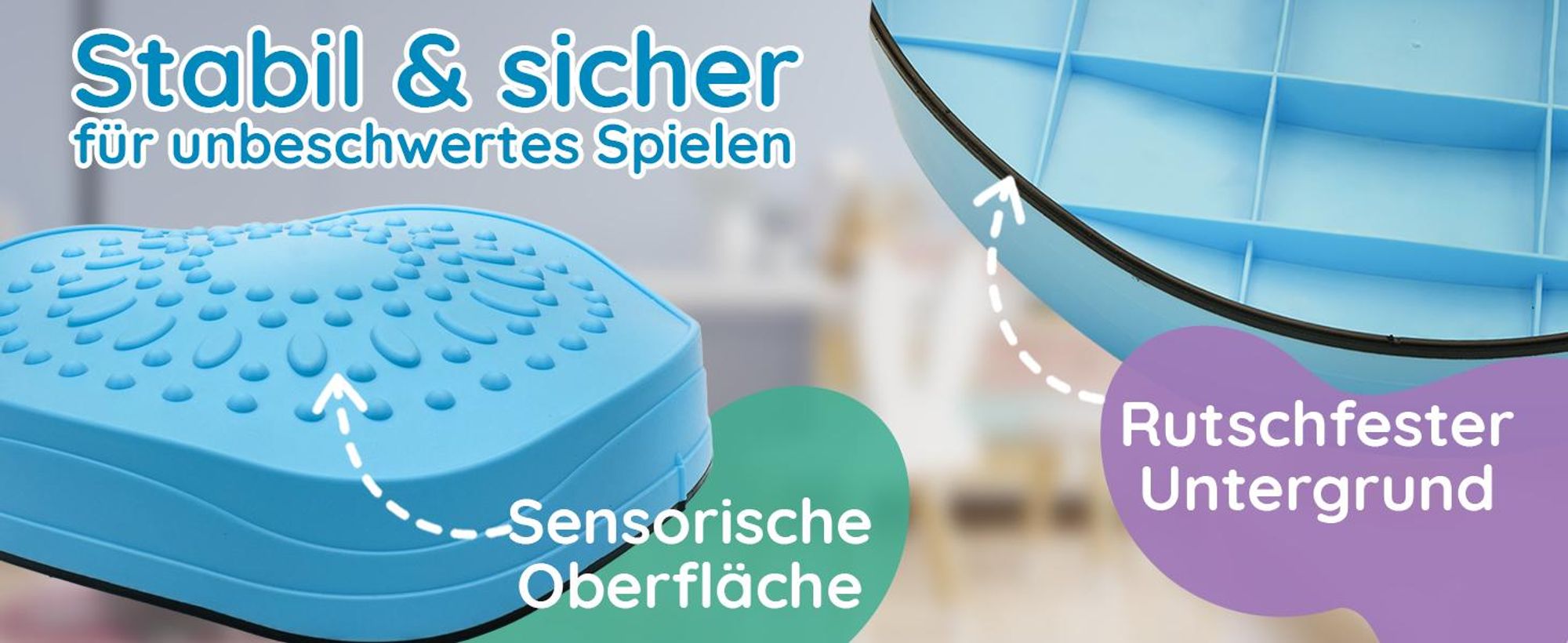 Mavie & me Balanciersteine für Kinder 5er Set Stapelsteine Indoor & Outdoor zum Balancieren, Motorik Förderung Bewegung & Gleichgewicht