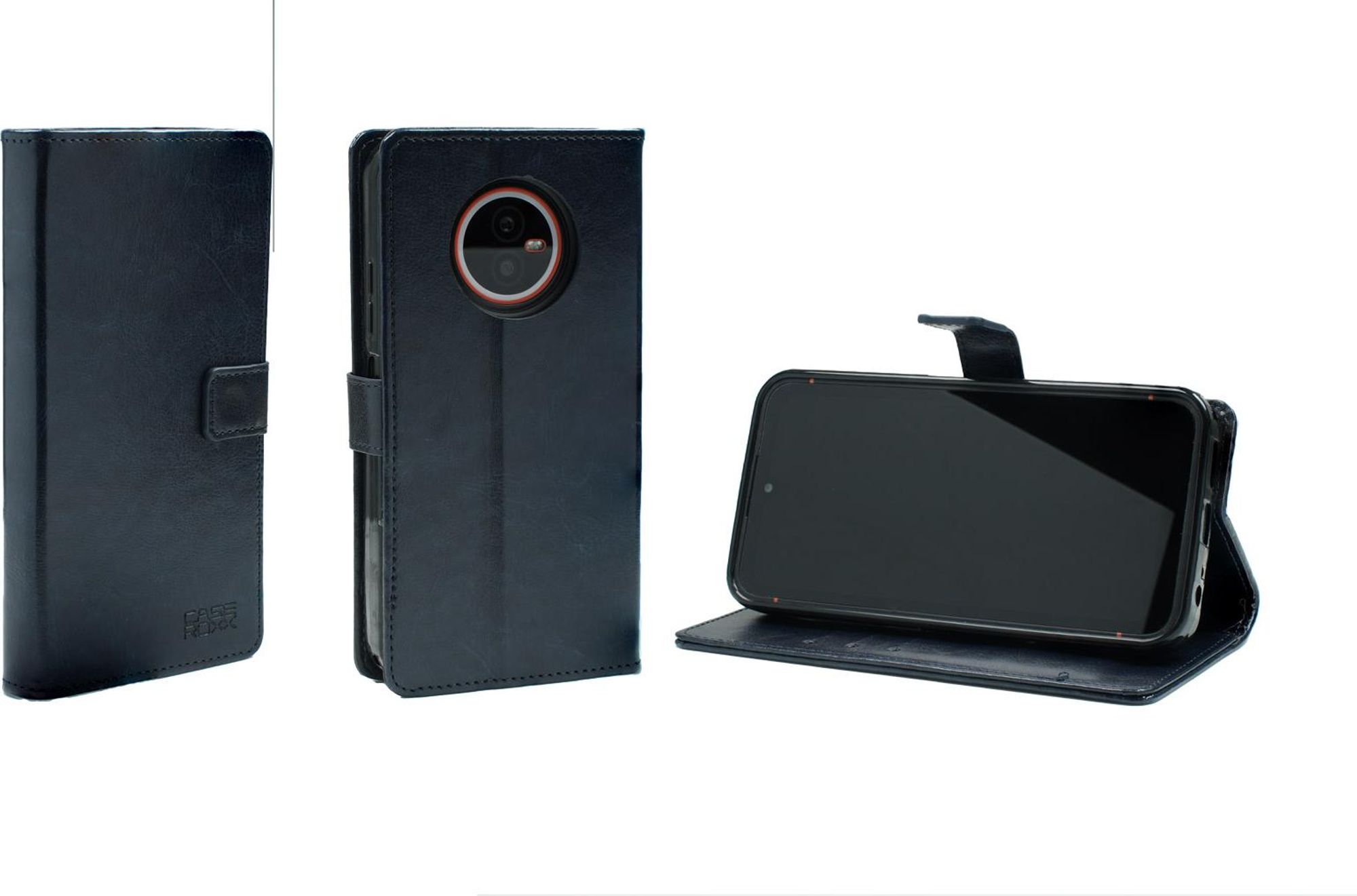 caseroxx Handy Hülle Tasche kompatibel mit Gigaset GX4 / GX4 Pro Bookstyle-Case Wallet Case Bild 1