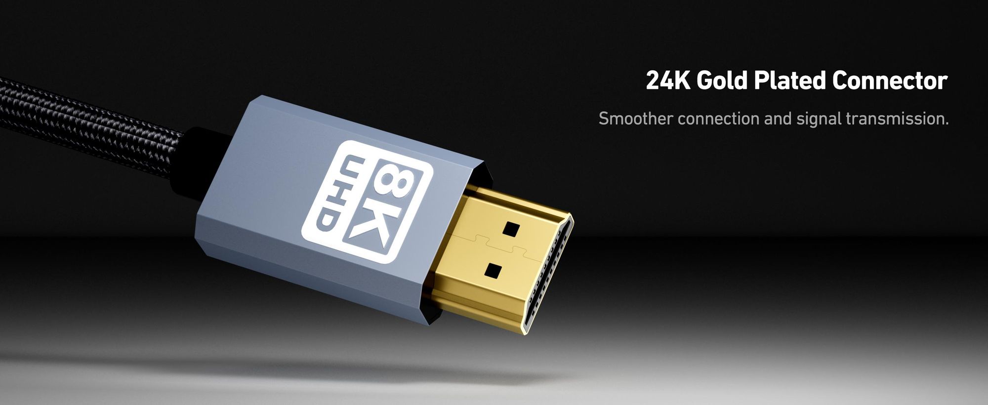 BENFEI HDMI-Kabel 8K HDMI Kabel 1.8m 48Gbps Ultra High Speed