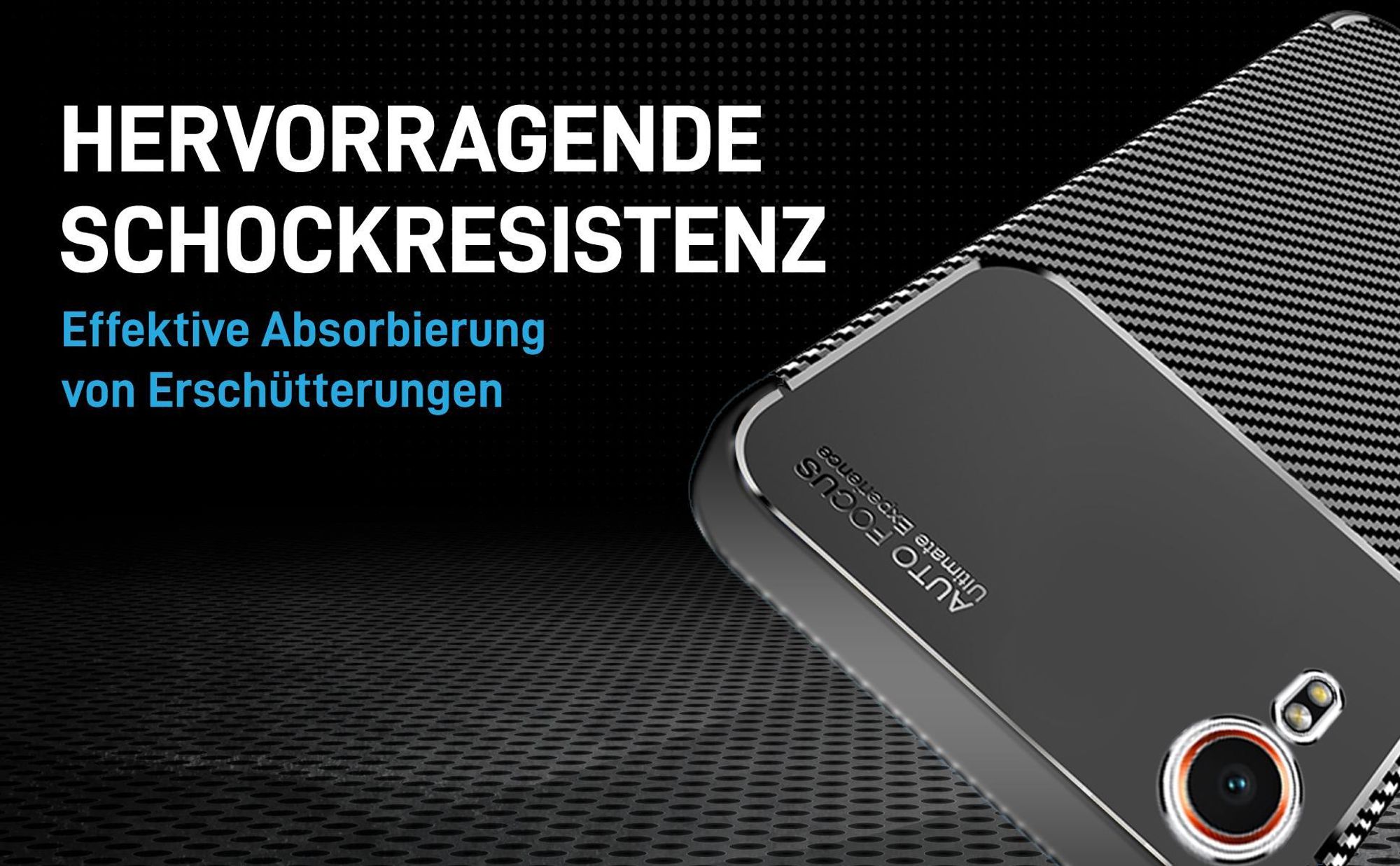Schwarze Hülle für Samsung Galaxy Xcover7 mit Aufprallschutz