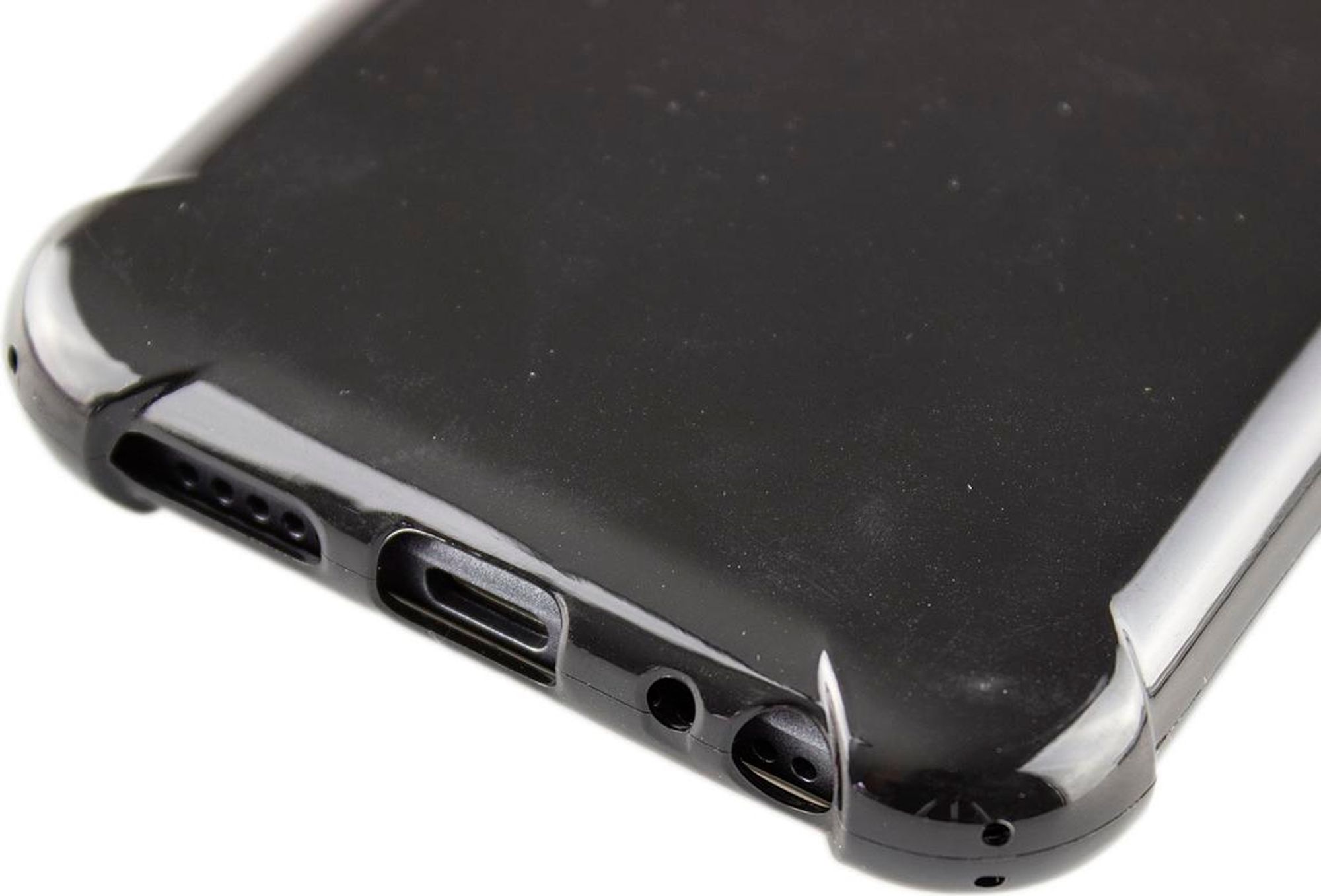 caseroxx Schutz-Hülle TPU-Hülle kompatibel mit Gigaset GS5 Pro SE / GS5 / GS5 Lite / GS5 Senior, Gummi Handy Tasche schwarz Displayschutzfolie Bild 4