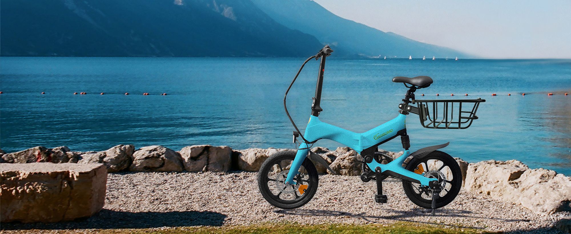 SachsenRAD Fahrrad-Heckträger mit Korb für F11 und F12, Fahrradkorb hinten Gepäckträgerkorb Fahrrad Hinterradkorb engmaschig Korb