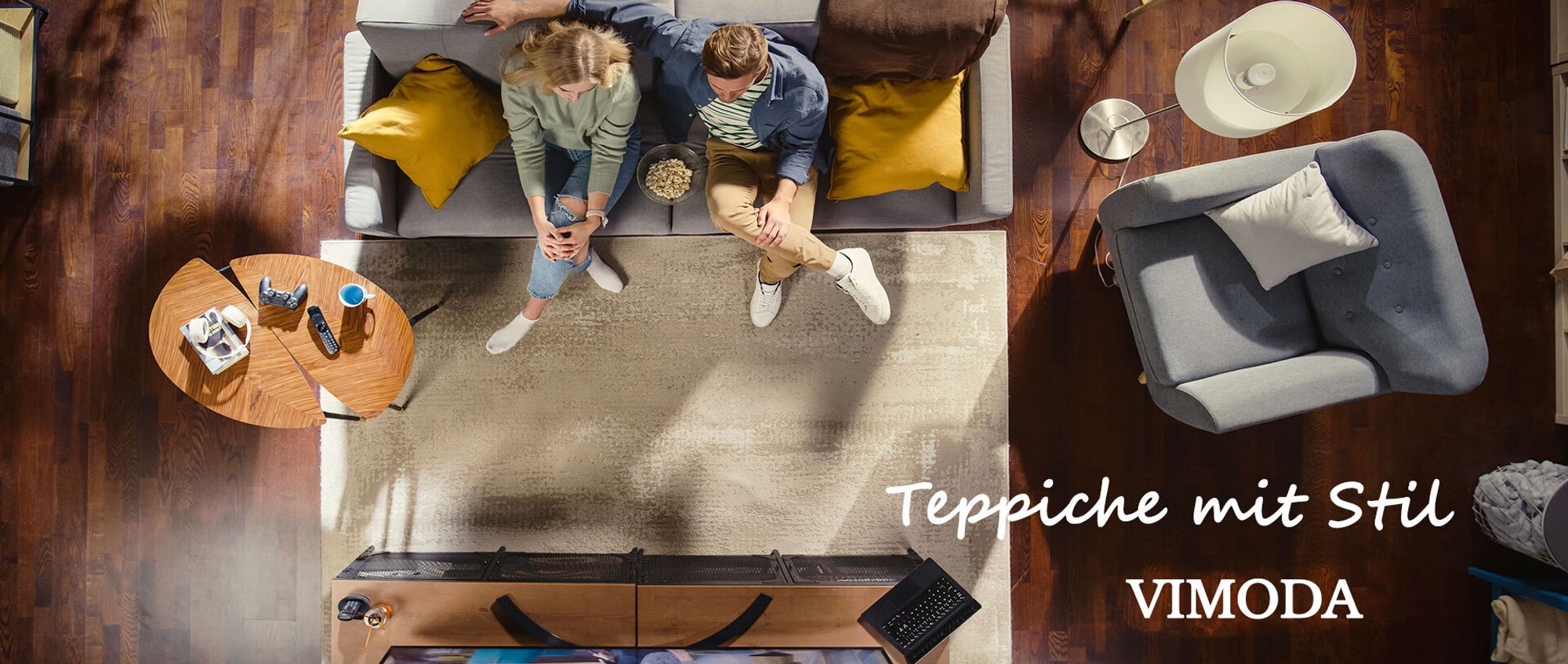 Küchenteppich Teppichläufer Coffee Modern Kaffee Design in Braun Beige Teppich für Lounge oder Küche