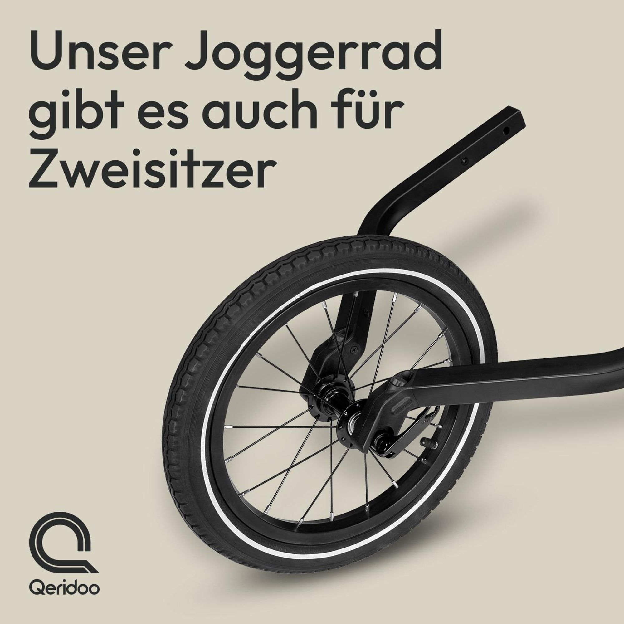 Qeridoo 14" Joggerrad Einsitzer