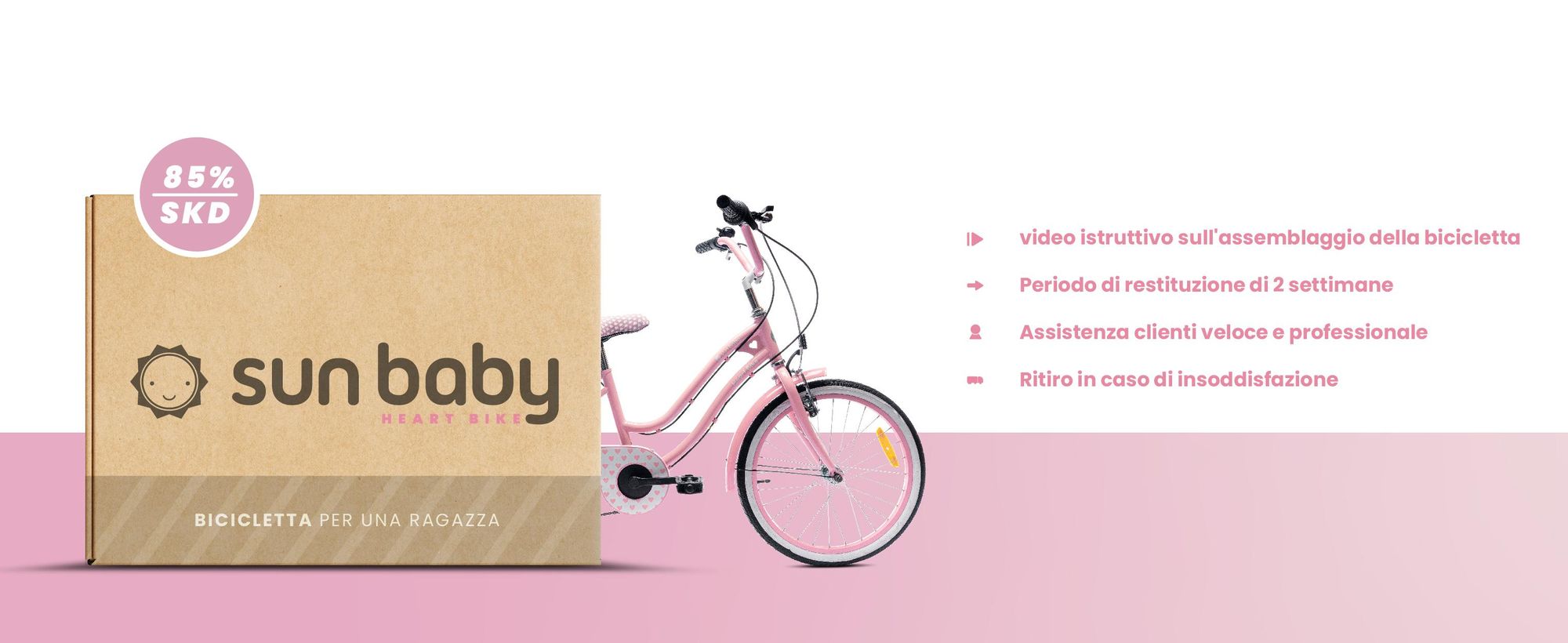 Bicicletta per bambini da 6 anni 20 pollici Bicicletta per bambini Bicicletta per bambine 6 velocità Simano Heart Bike nero Sun Baby