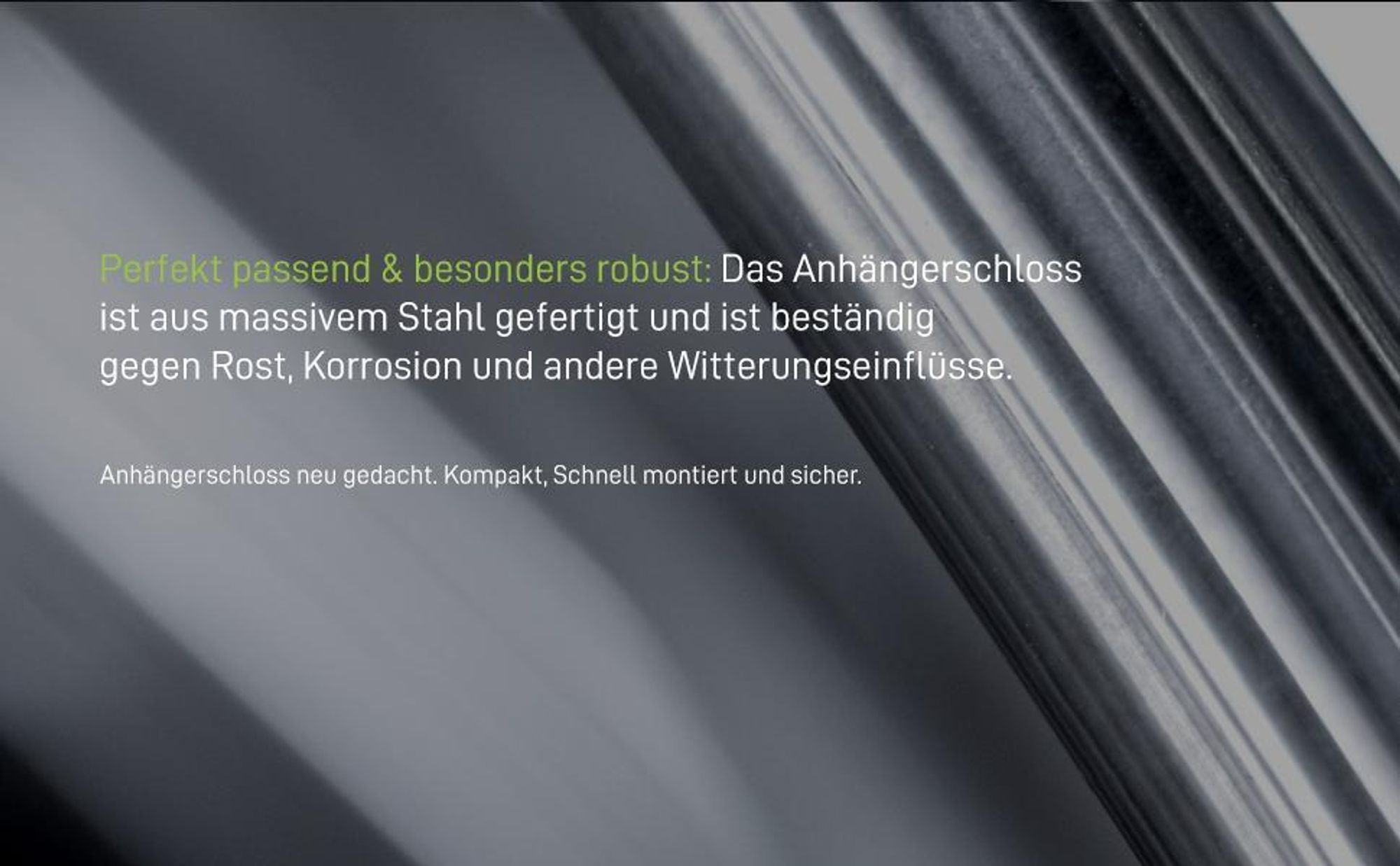 Belko® Anhängerschloss 50mm, Schwarz