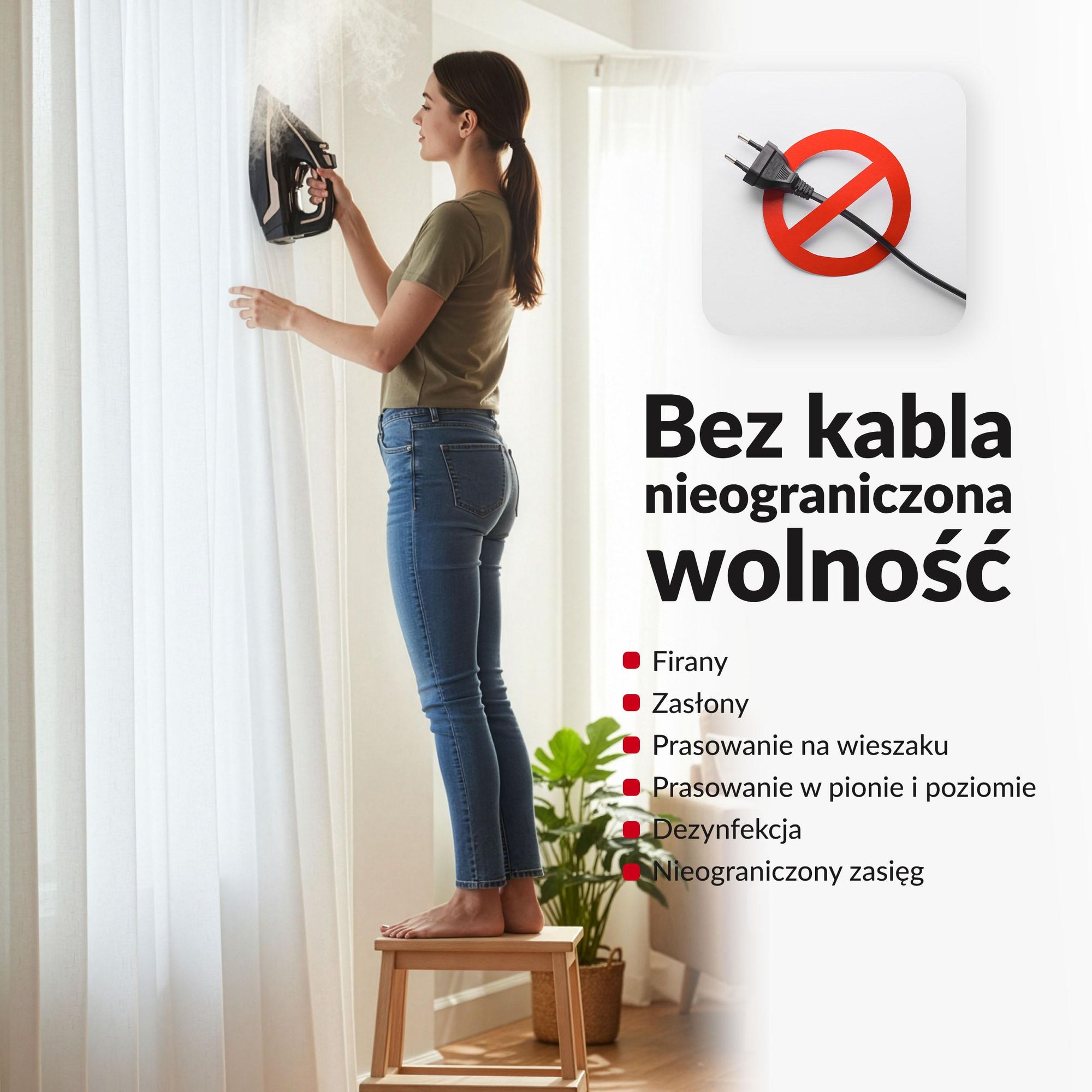 Żelazko bezprzewodowe parowe LEHMANN PARGO GOLDEN ROSE, do 3000W, podświetlane, ceramiczna stopa, Auto Shut Off, System Antywapienny