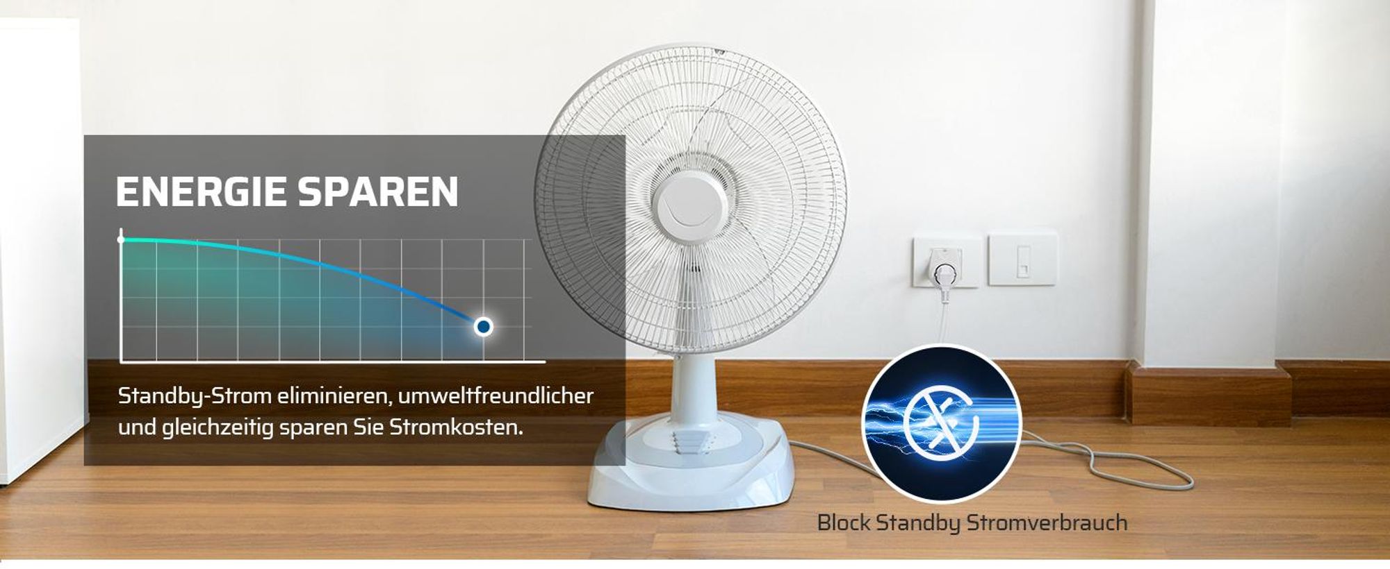 DEWENWILS Funksteckdosen mit Fernbedienung, 2er Set Lichtschalter, 16A, 3500W