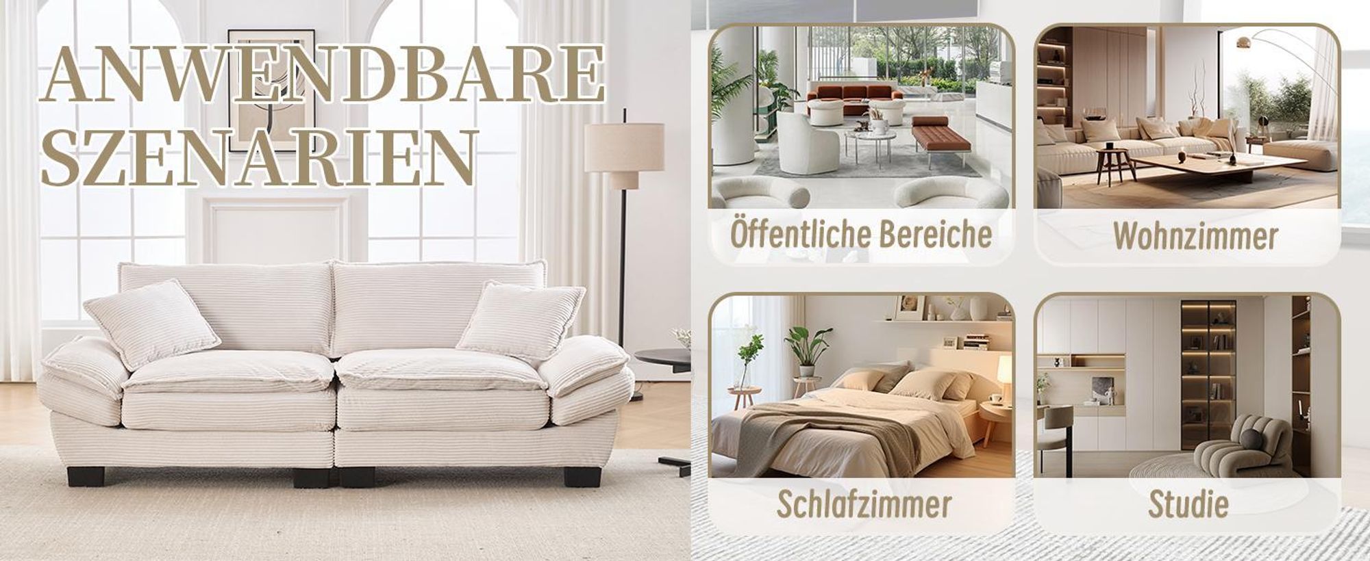 LVHOM Doppelsofa mit Kissen, 2-Sitzer Sofa mit tiefer Sitze, Polstersofa Polstersessel Chaiselongue Loungesofa, für Wohnzimmer, Dunkelgrau