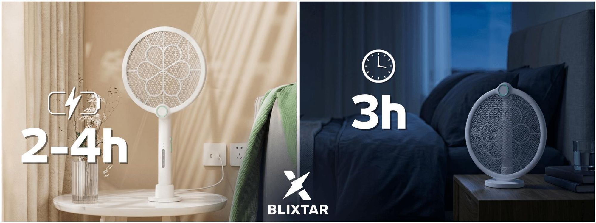 Blixtar Elektrische Fliegen-, Mücken- Und Insektenfangfalle 2-In-1 Led-Insektenfanggerät Ihre Waffe Im Kampf Gegen Stechmücken