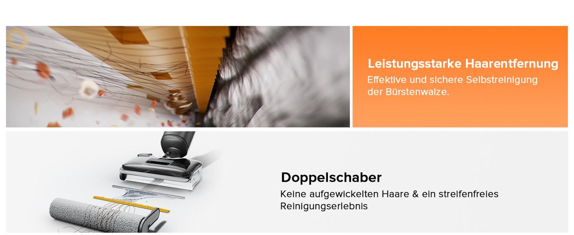 Roborock F25 LT Nass-Trocken-Sauger 20000 Pa, 90°C Hochtemperatur-Selbstreinigung & und schnelle Heißlufttrocknung, 180° flachliegende