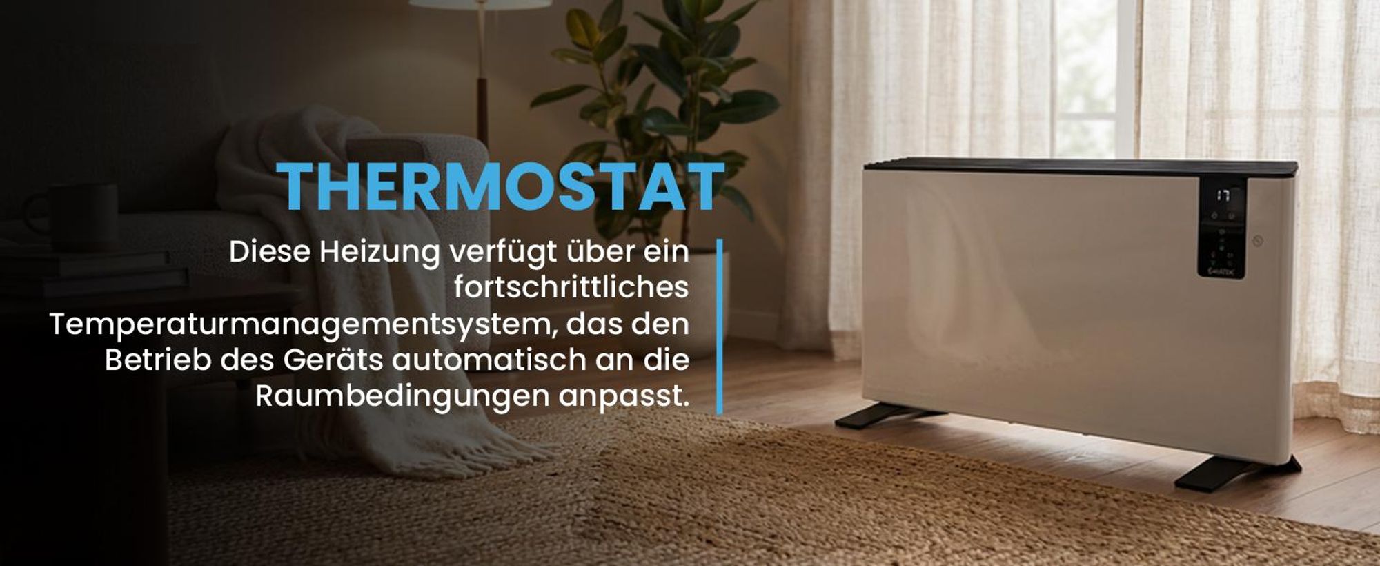 Badheizkörper Elektrischer Heizkörper BH500W-WH MalTec 970 x 535mm Programmierer 3 Heizleistungen 500W Konvektor