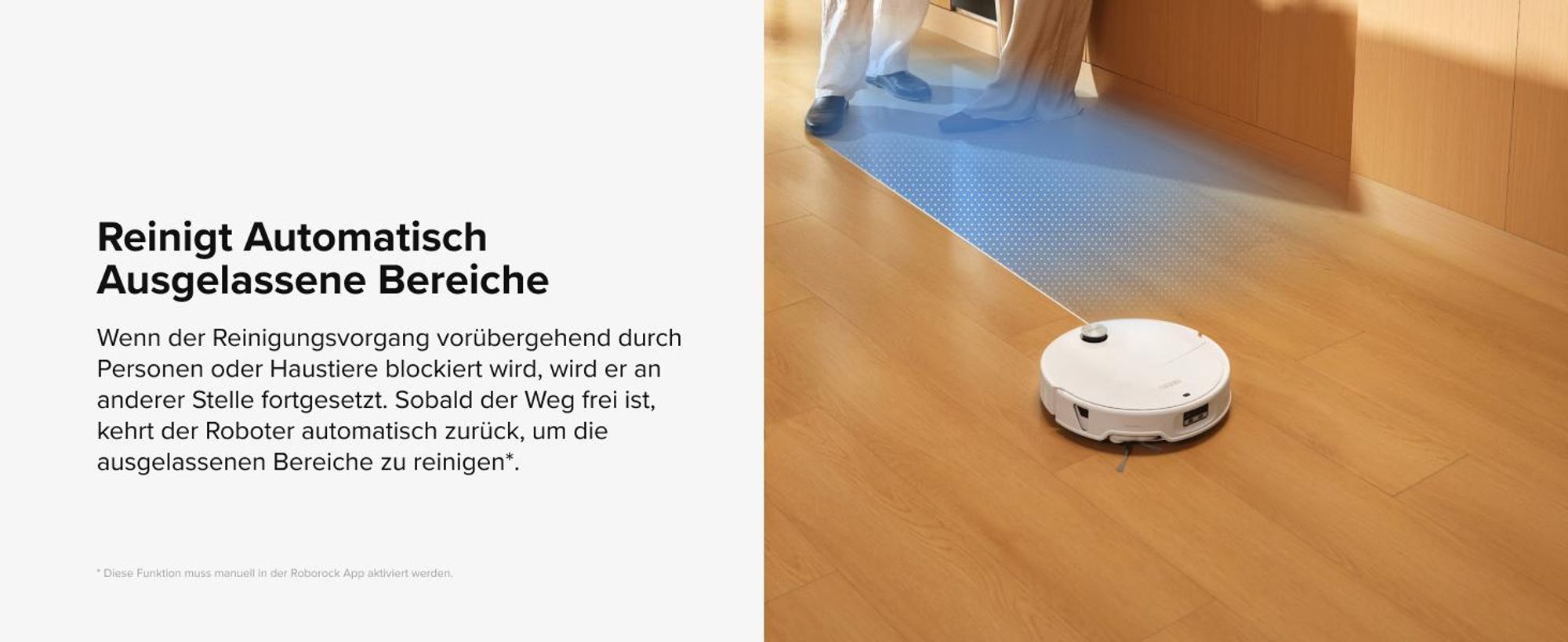 Roborock Saros 20 Neo Set Saugroboter mit Wischfunktion, 36.000 Pa, Dual Zero-Tangle-System, FlexiArm Technologie 100°C Heißwasser-Moppwäsche, Weiß