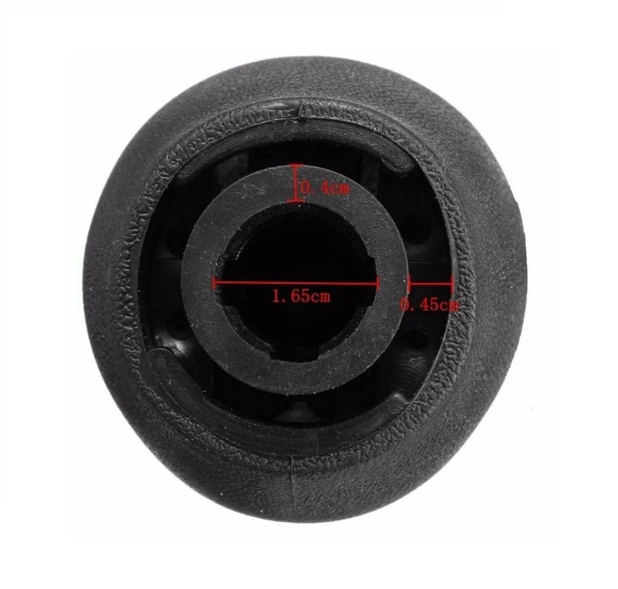 Schaltknauf Manuell 6 Gang Schwarz + Adapter Passend Für Renault Opel Nissan