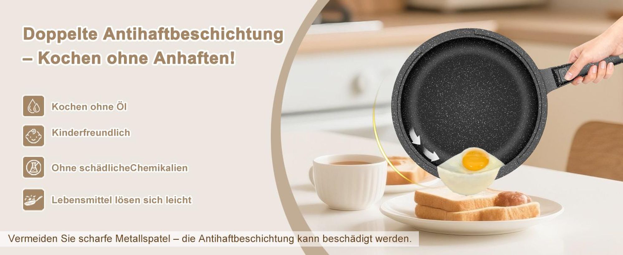 10-TLG Topfset Induktion mit Abnehmbarer Griff,Pfanne 24/28cm,Milchtopf 16cm,Kochtopf 20/24/28cm,Stapelbar für alle Herdarten,Ofenfest,Schwarz