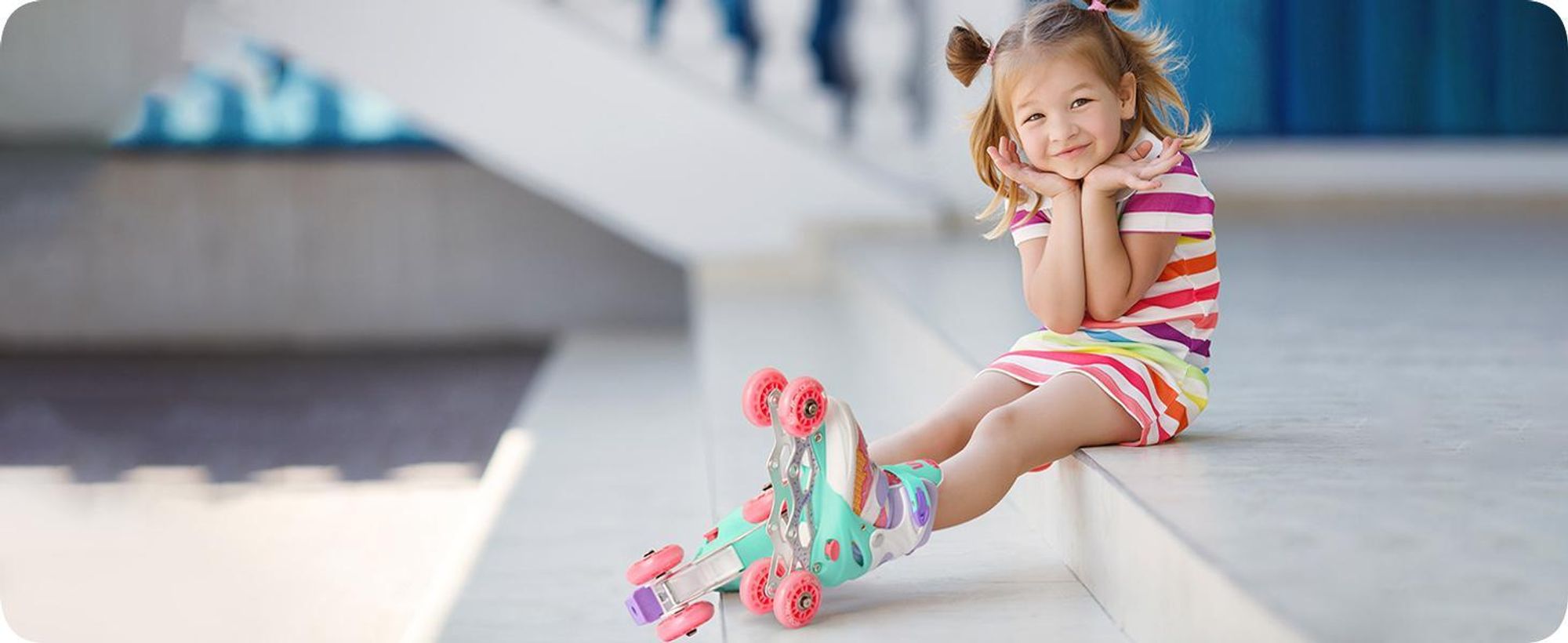 meteor Inlineskates 4in1 Kinder Inliner Rollschuhe Roller Blades Quad Skates Kinder Inlineskates Painter S 30-33