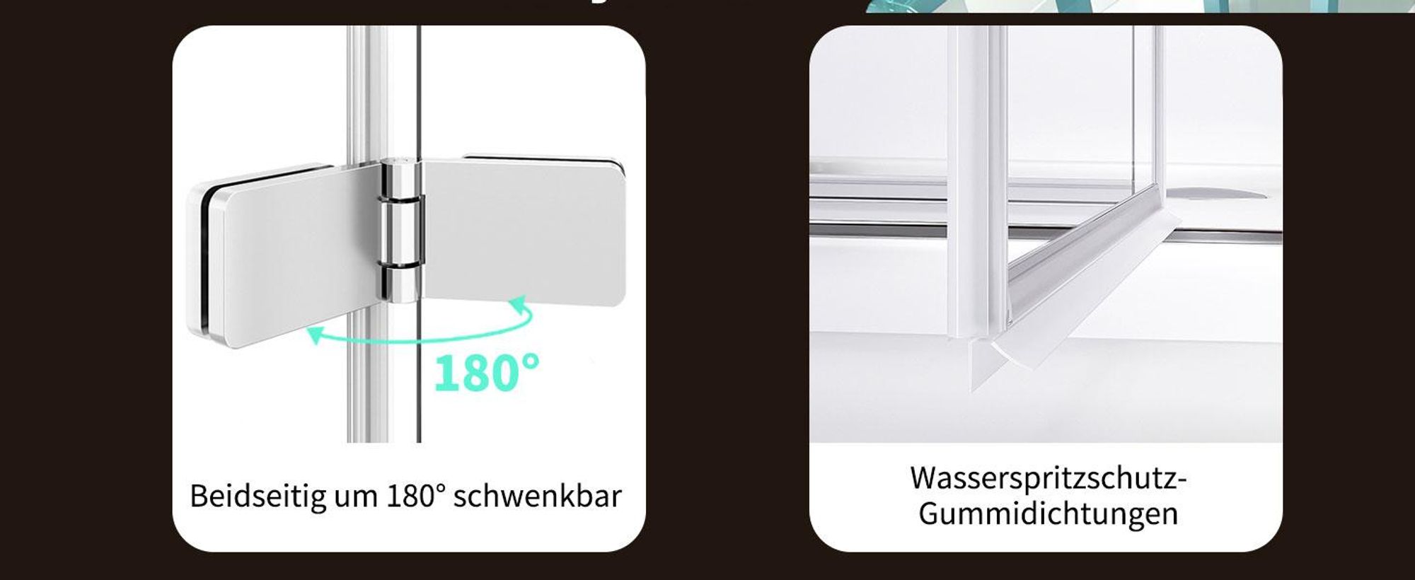 Duschabtrennung Faltbar Duschwand für Badewanne 120x140cm 3-Teilig Badewannenfaltwand Silber Badewannenaufsatz aus ESG GLAS Duschtrennwand, Streifen