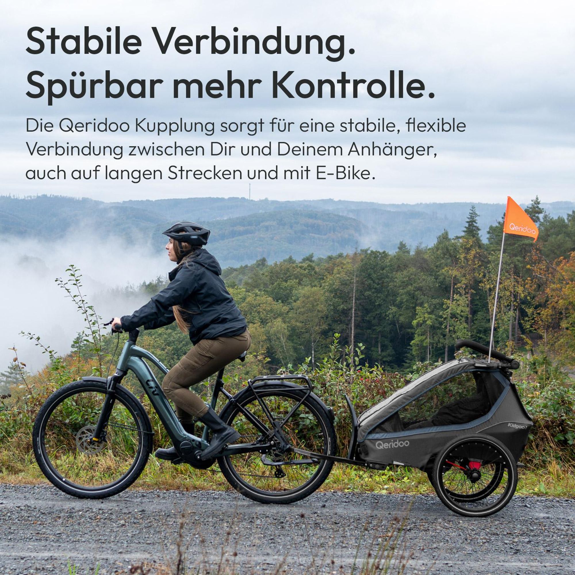 Qeridoo Kupplung Fahrradanbindung