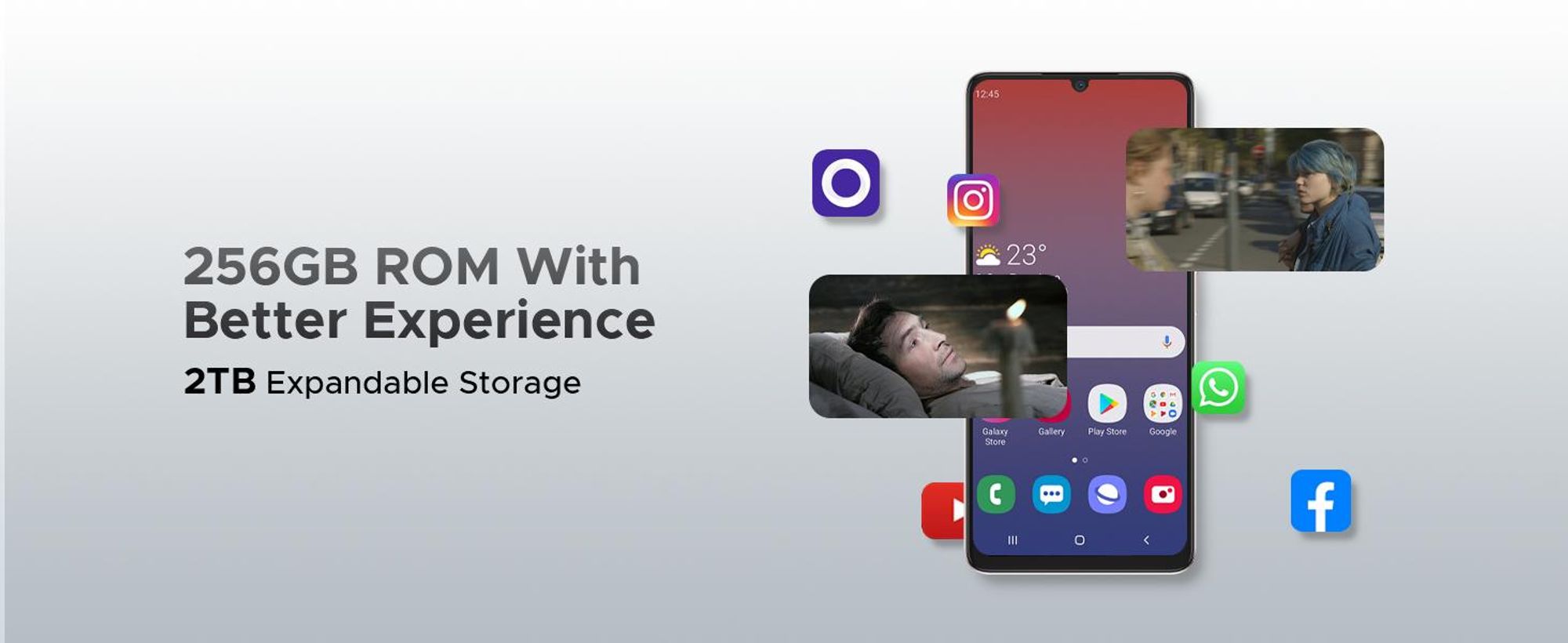 DOOGEE Note58 Pro, smartphone, Android 16, 6,75" displej s obnovovací frekvencí 90 Hz, baterie 6250 mAh, 64 GB RAM + 256 GB interní paměť, 4G, 16MP fotoaparát, NFC, čtečka otisků prstů, bez smlouvy