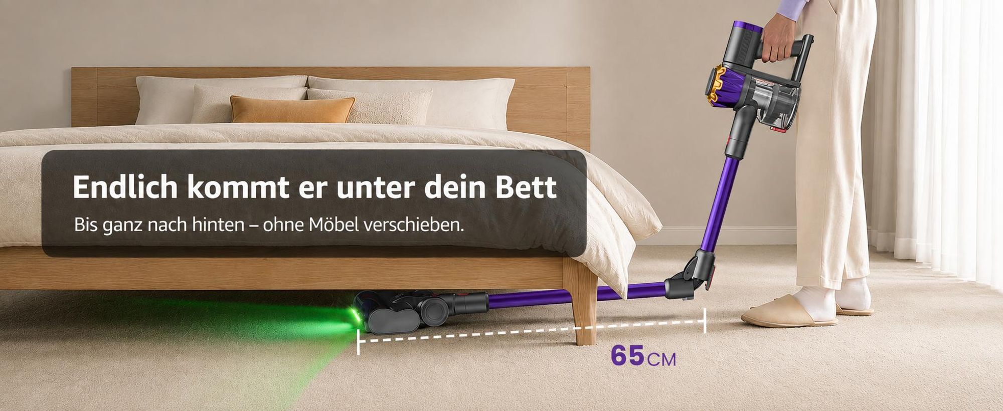 75000Pa Akku staubsauger 600W/70Min.1,2L Staubbehälter,Ultraleiser Staubsauger Kabellos,65dB leise,OLED Display,H14-Filtersystem,handstaubsauger