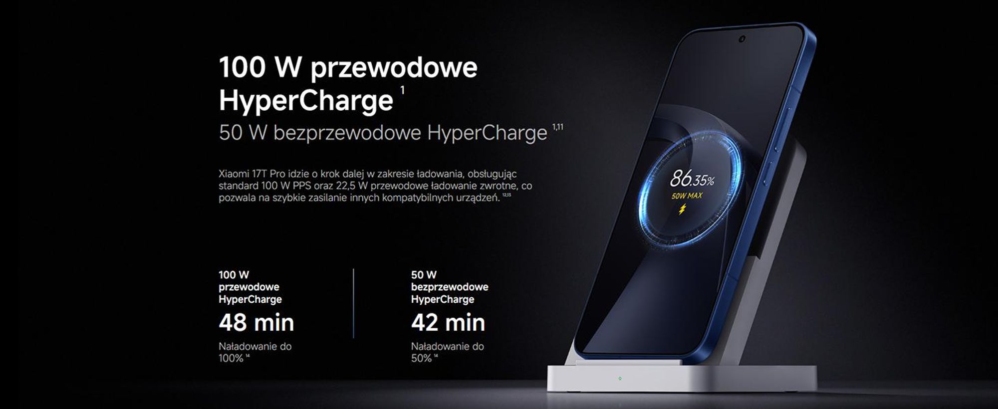 Xiaomi 17T Pro Dual SIM – czarny – 256 GB